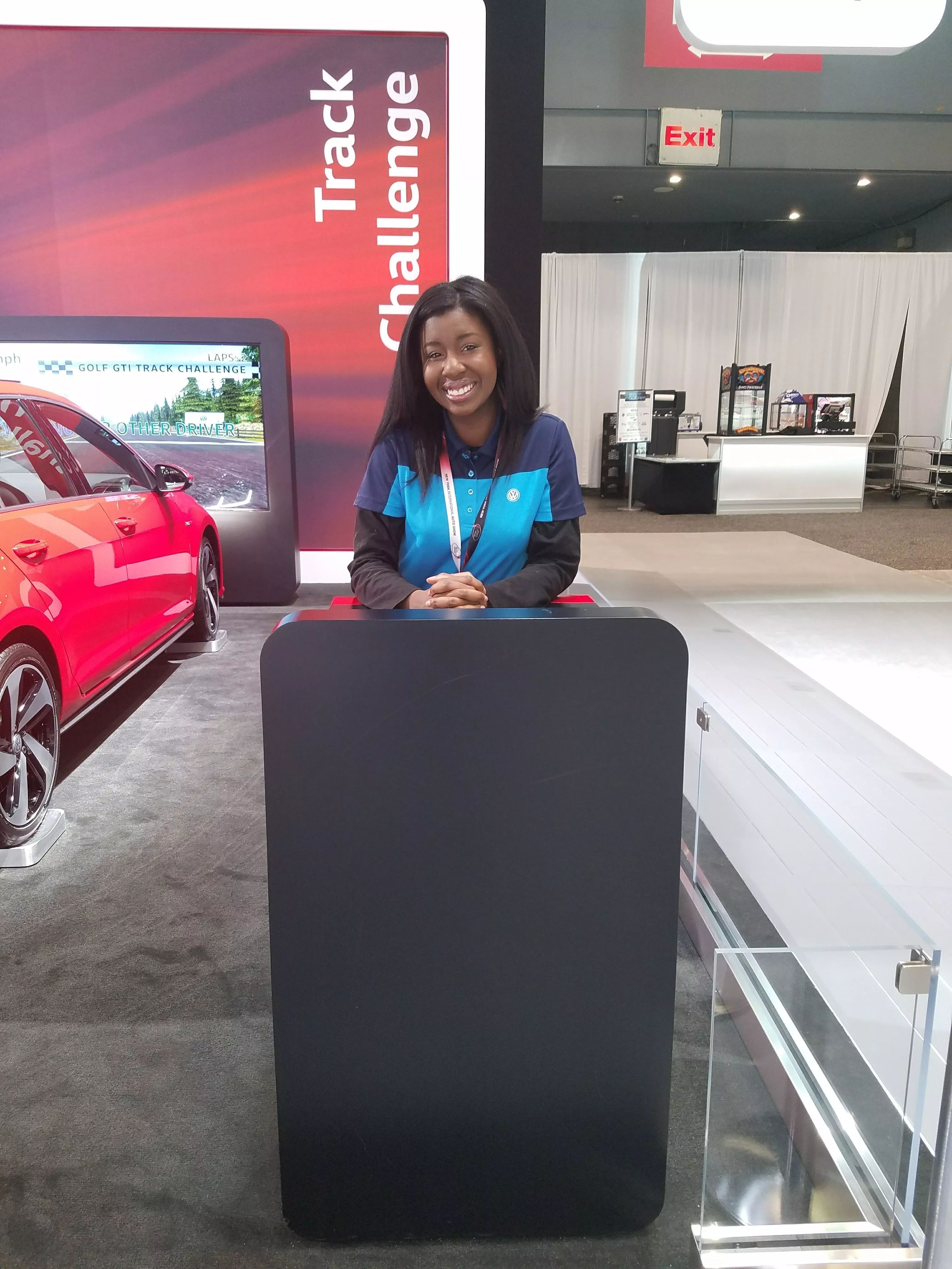 Photo of you working an event