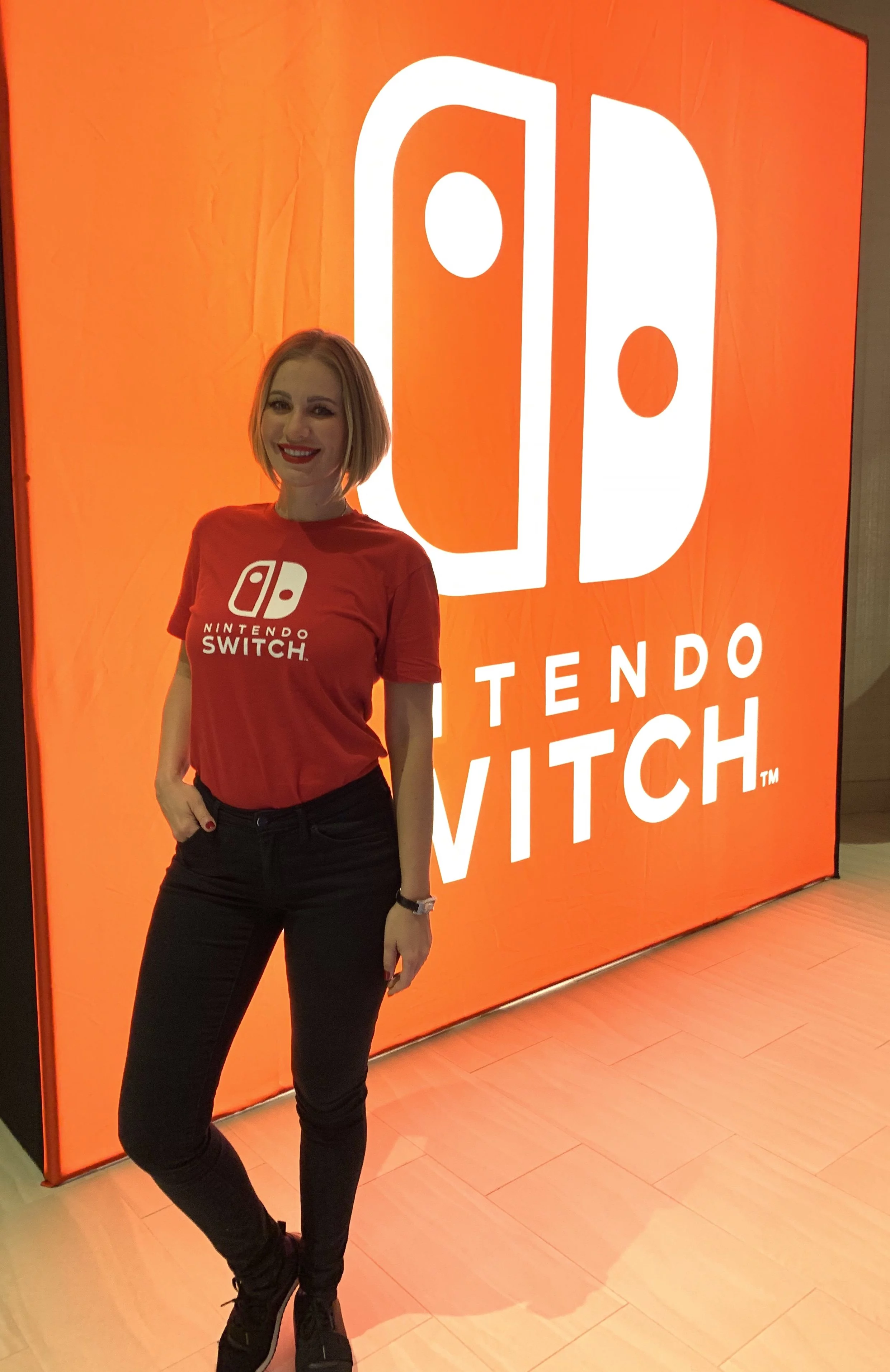 Photo of you working an event