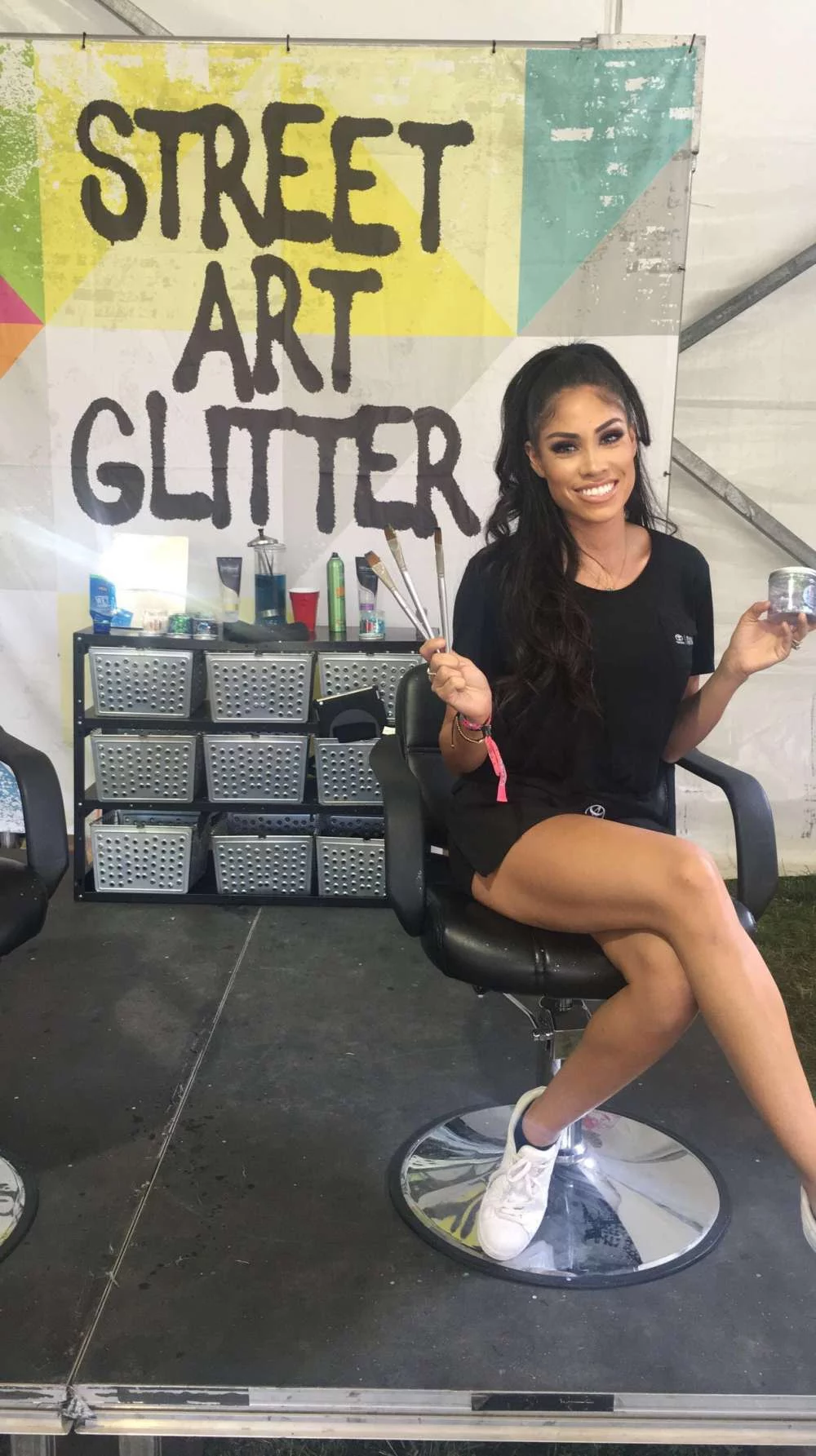 Photo of you working an event