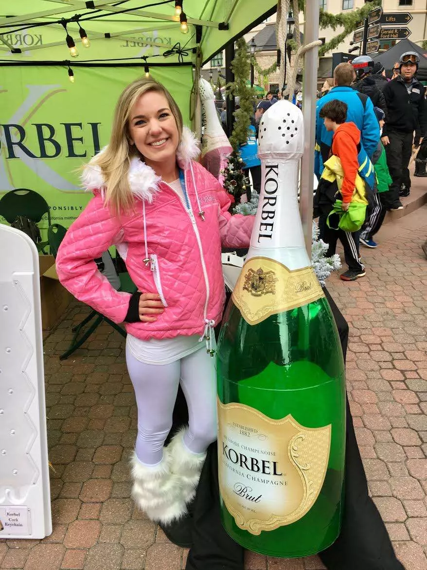 Photo of you working an event