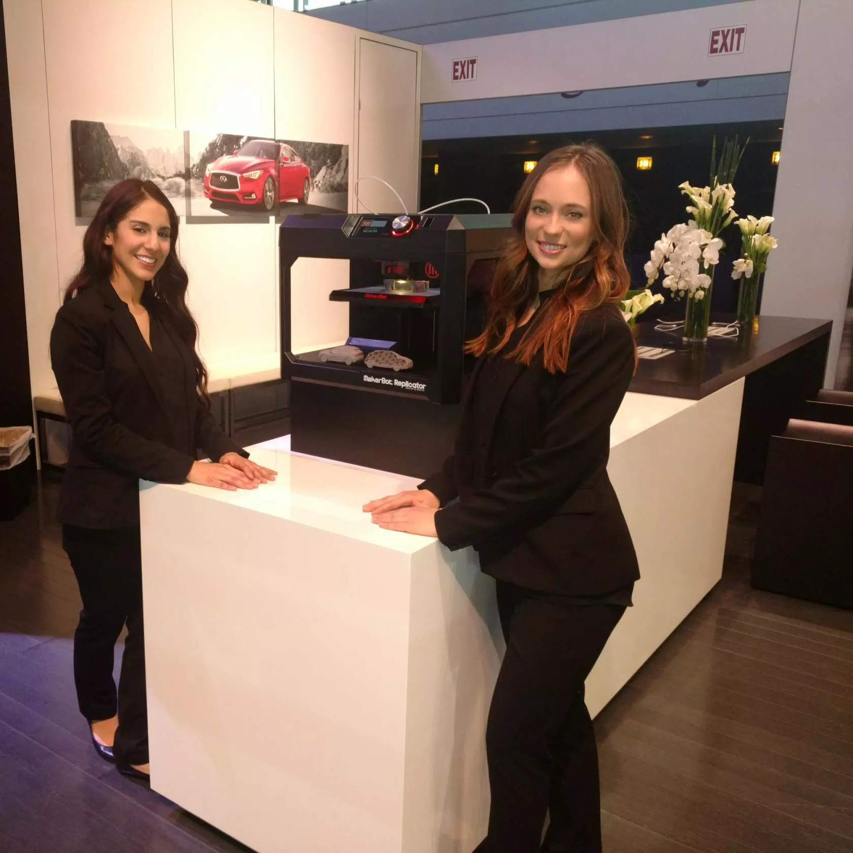 Photo of you working an event