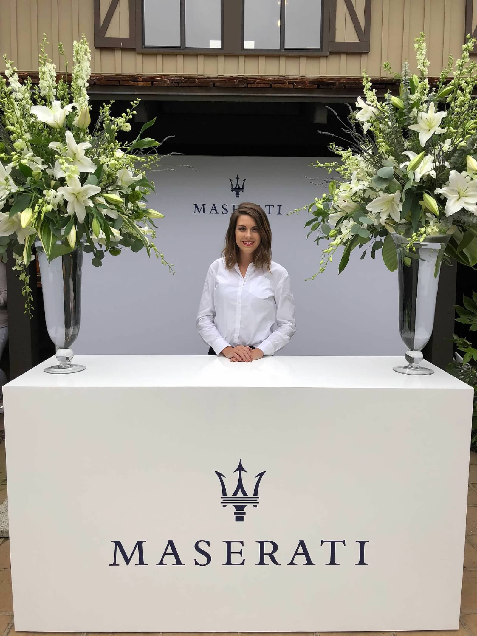 Photo of you working an event