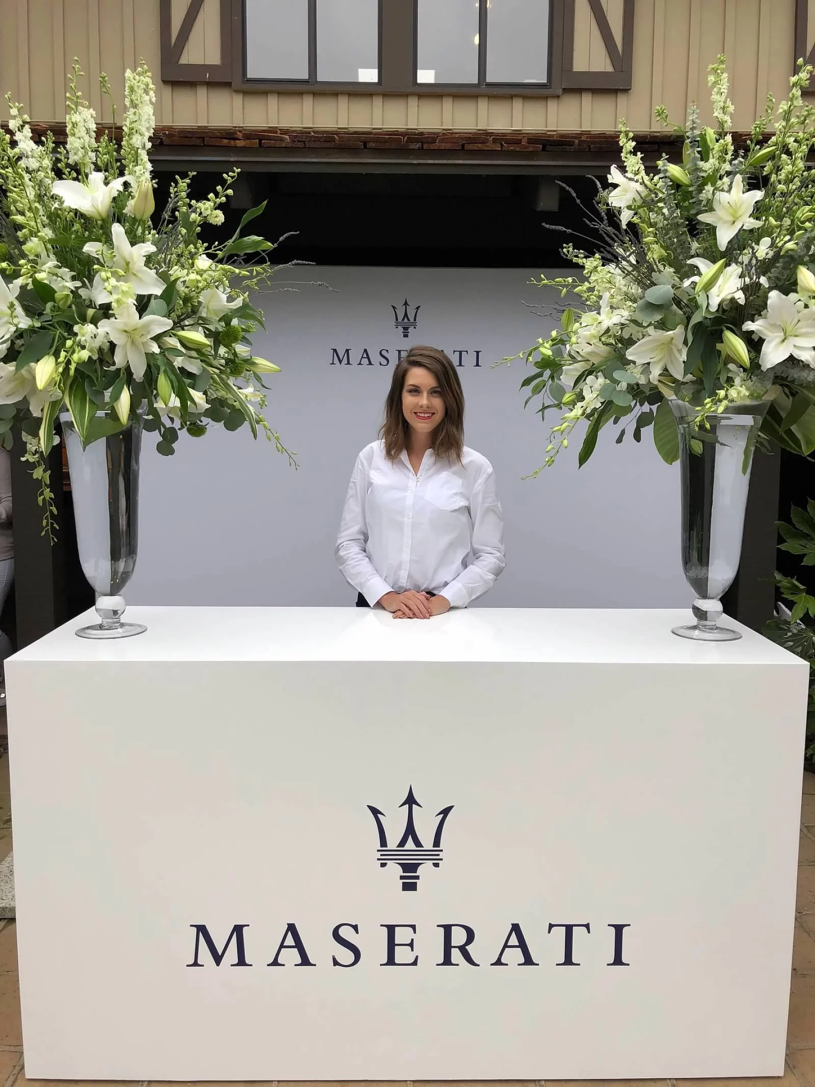 Photo of you working an event