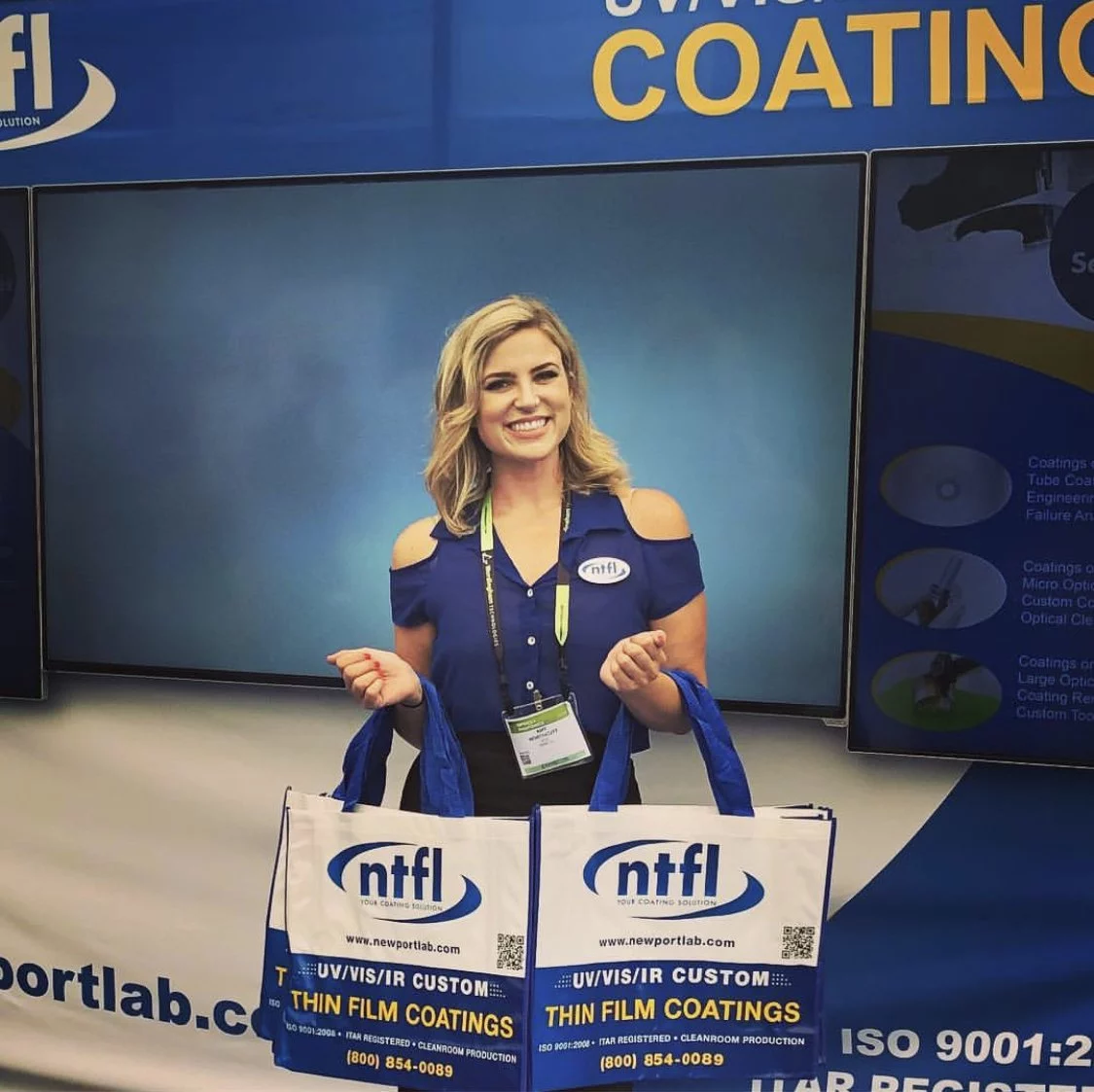 Photo of you working an event