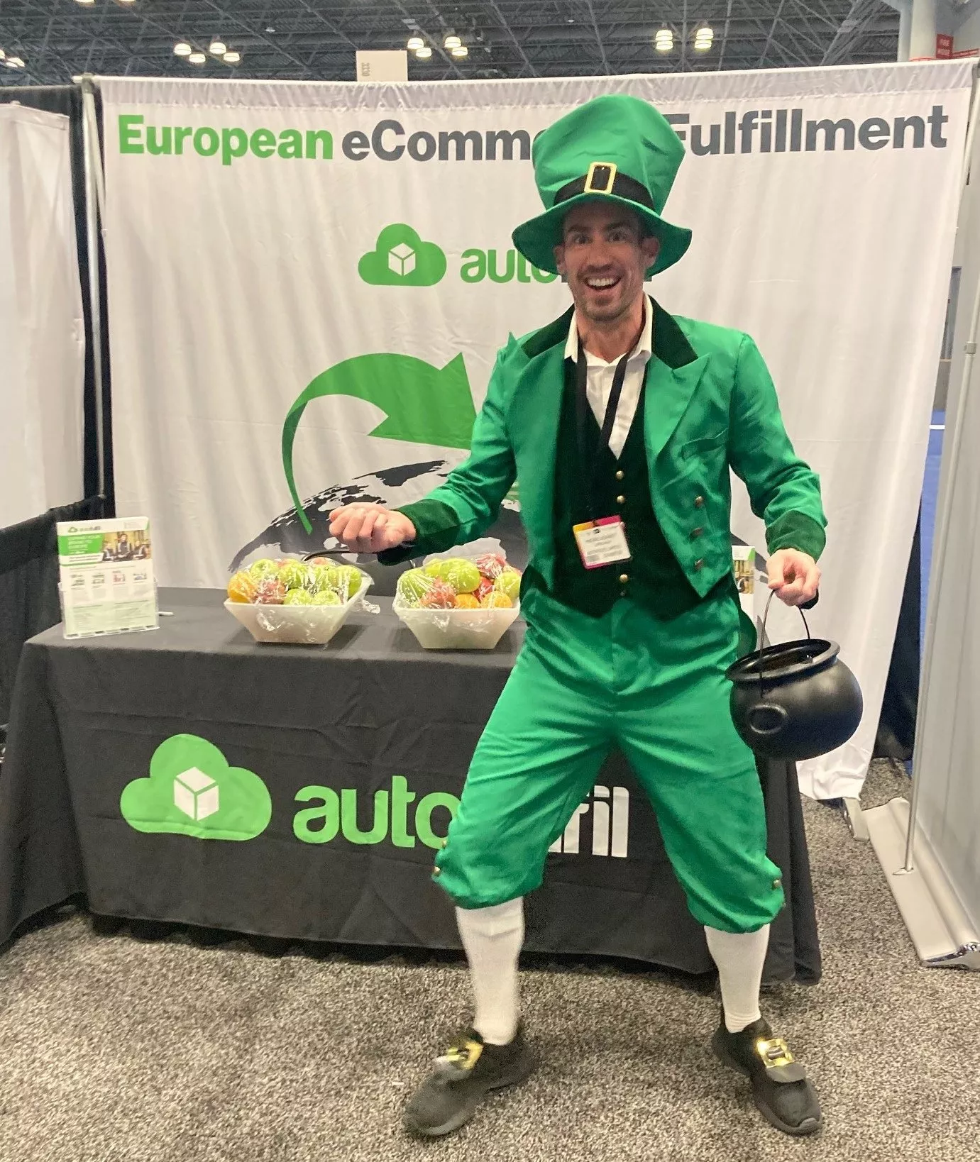 Photo of you working an event