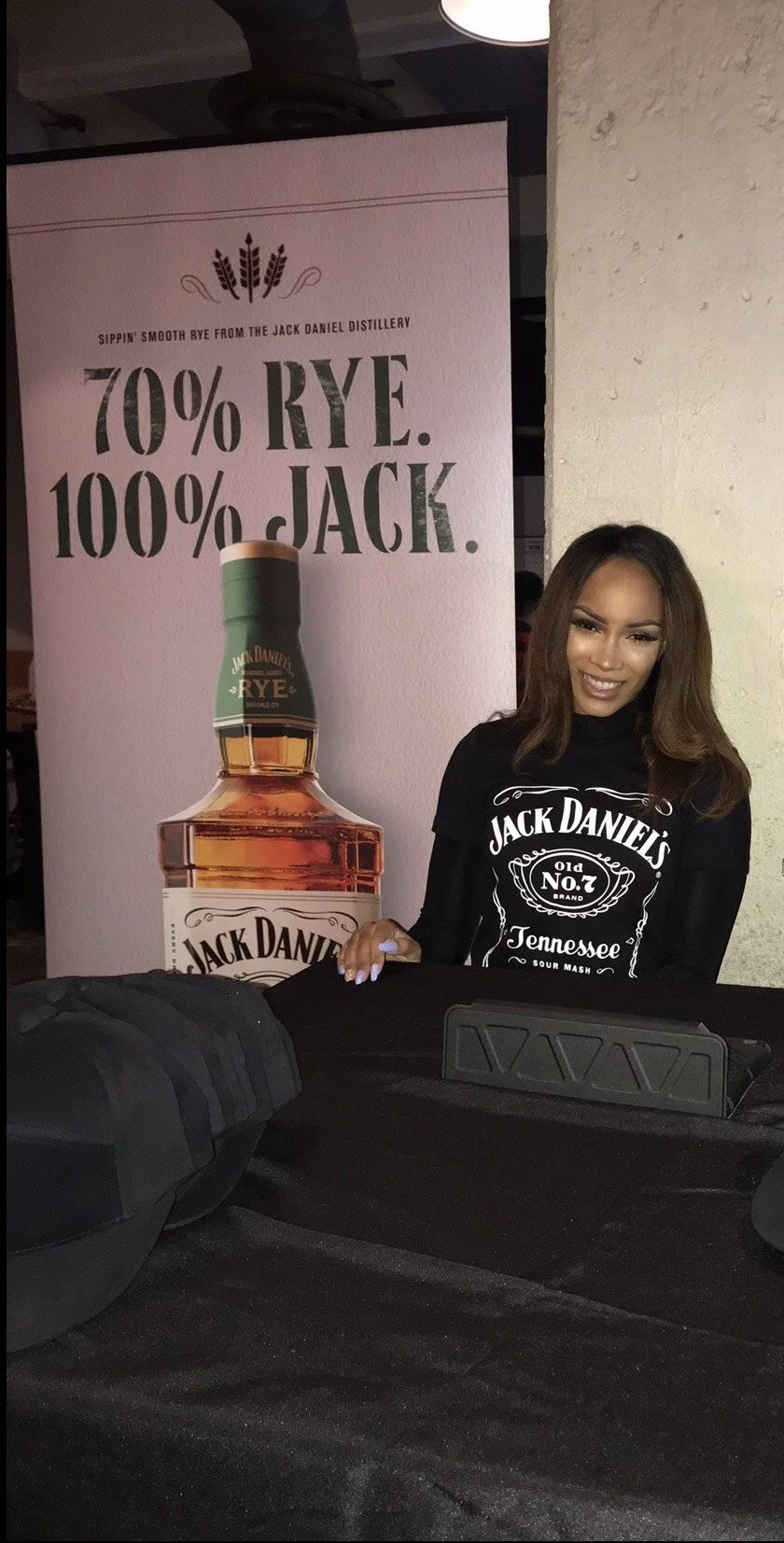 Photo of you working an event