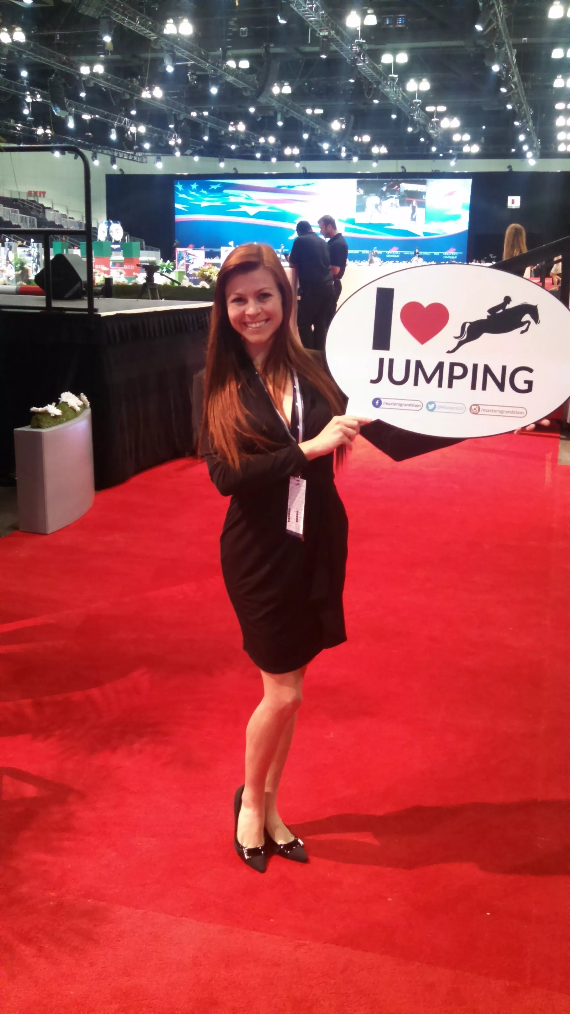 Photo of you working an event