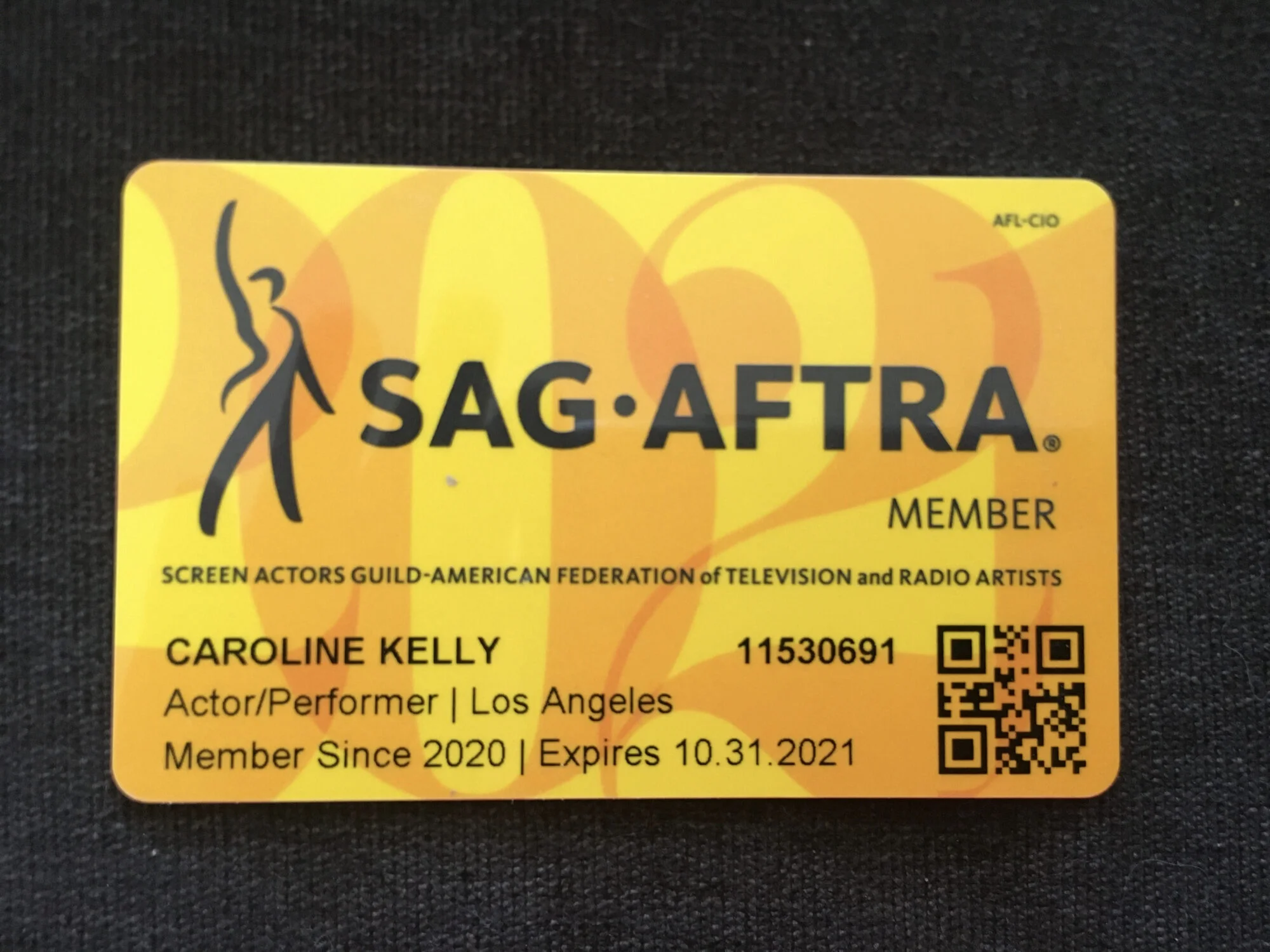 Photo of you working an event