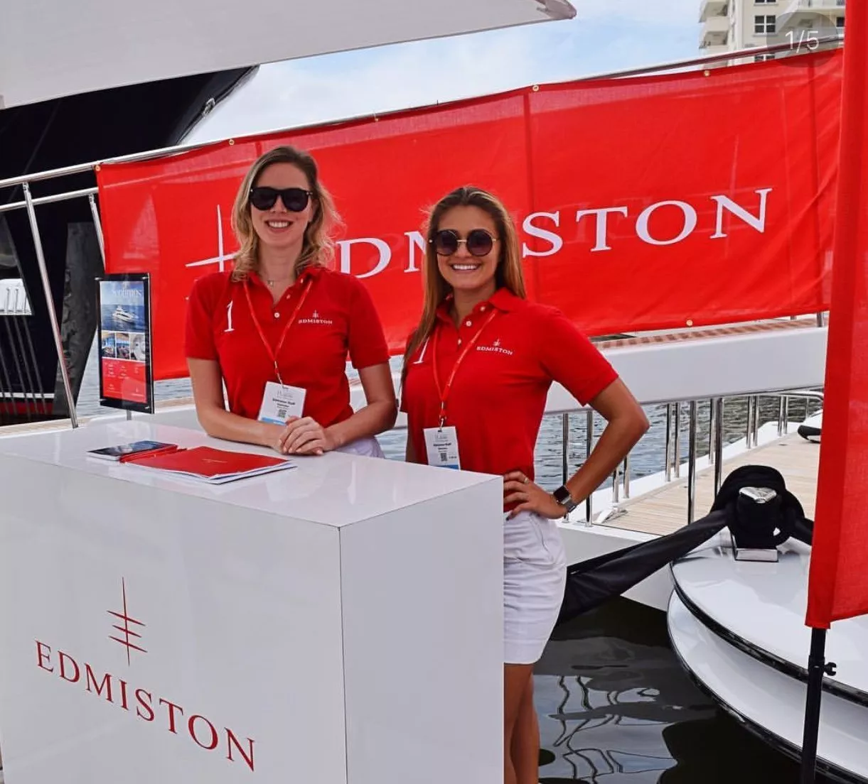 Photo of you working an event