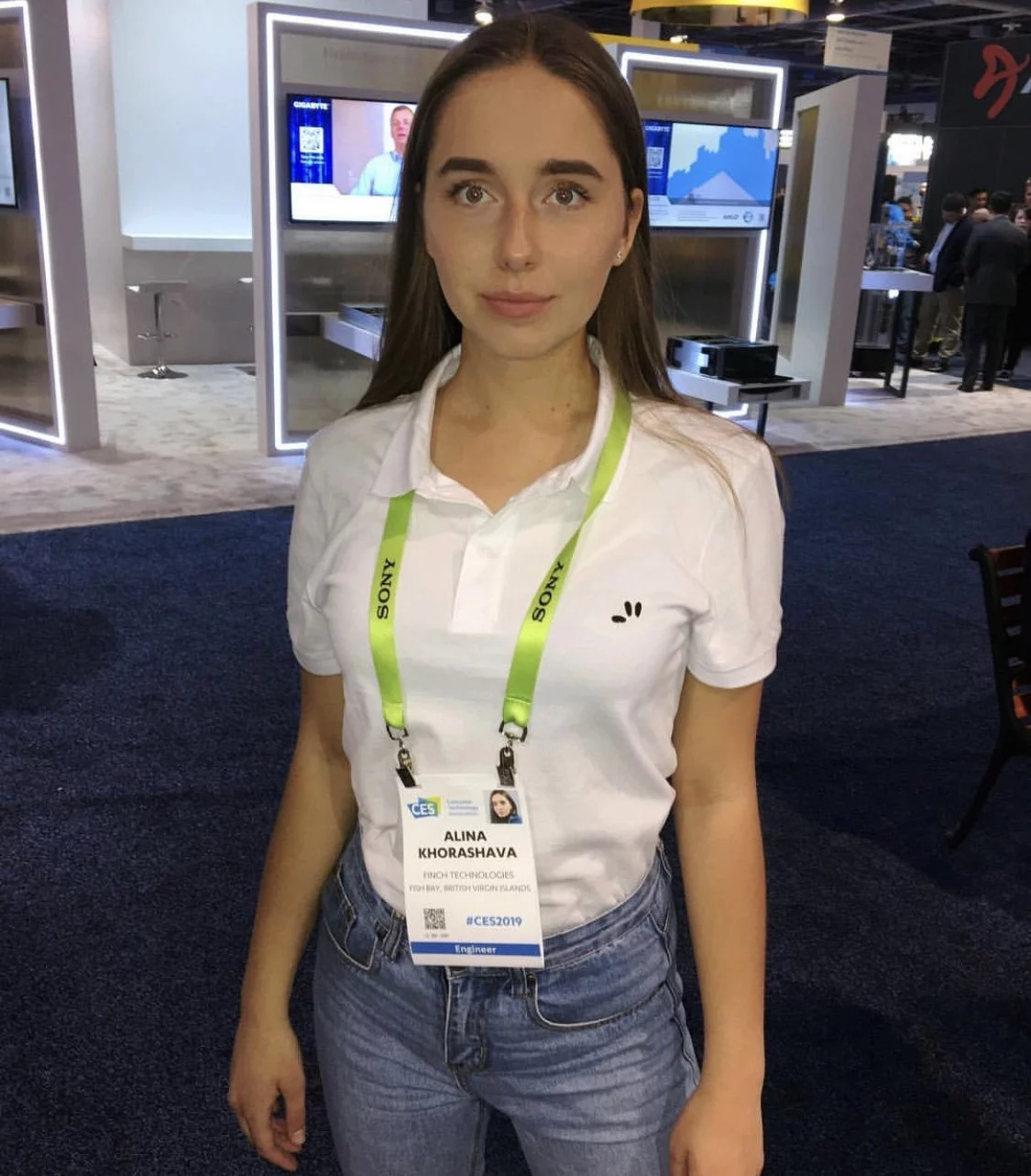 Photo of you working an event