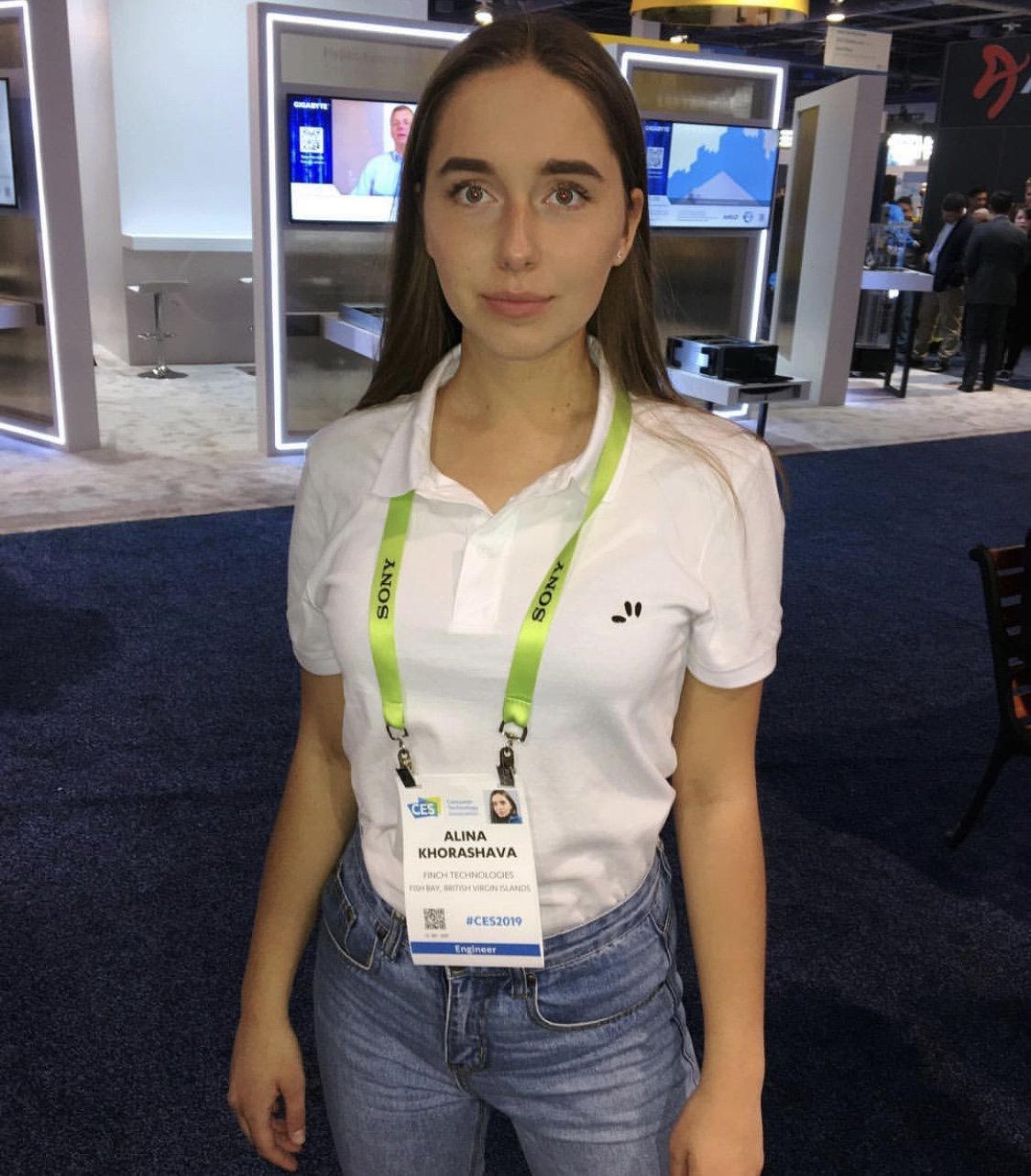 Photo of you working an event