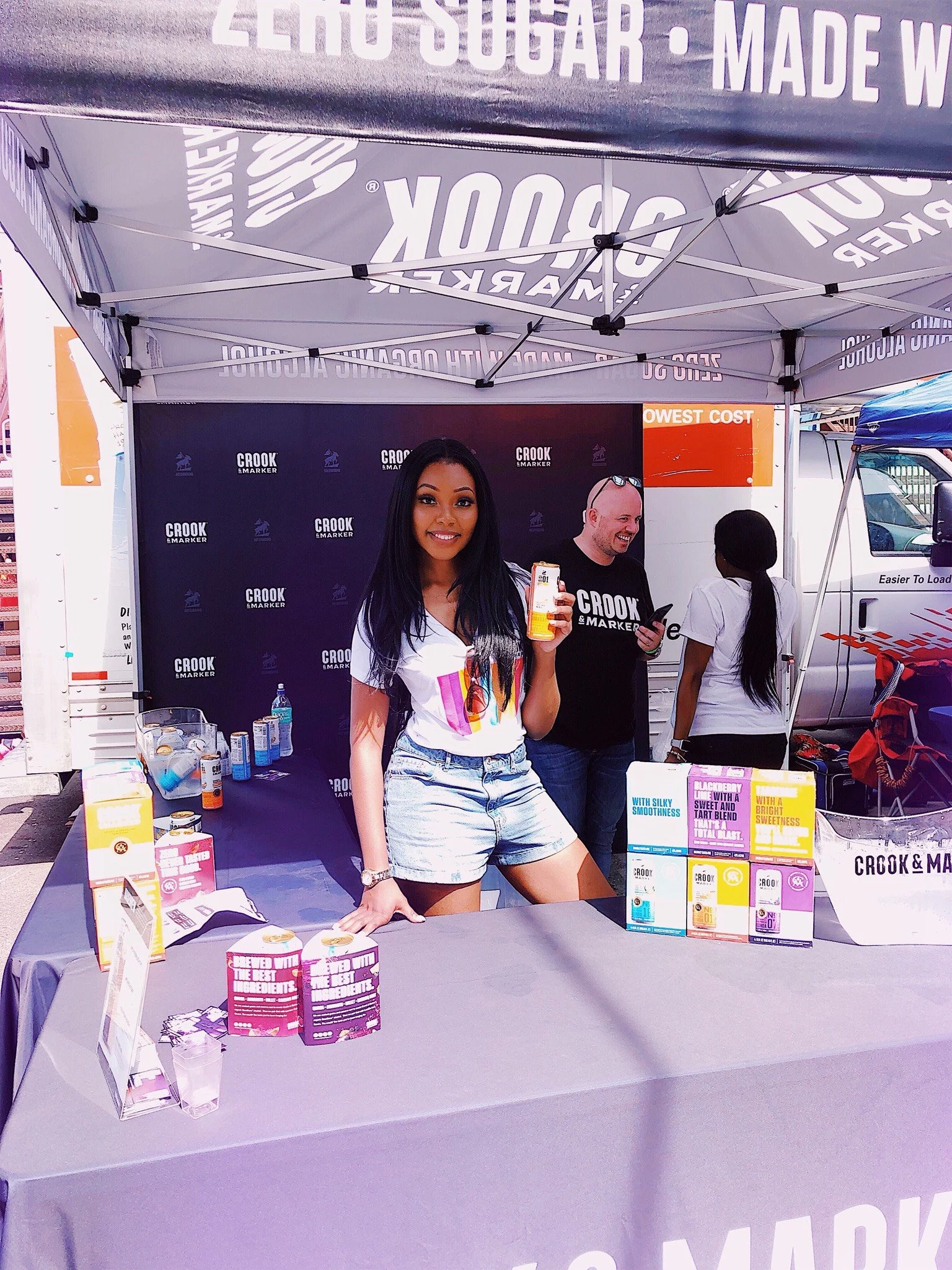 Photo of you working an event