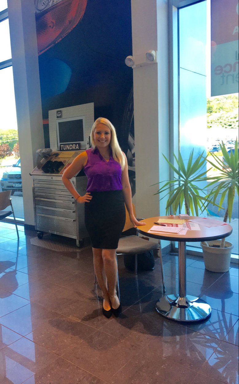 Photo of you working an event
