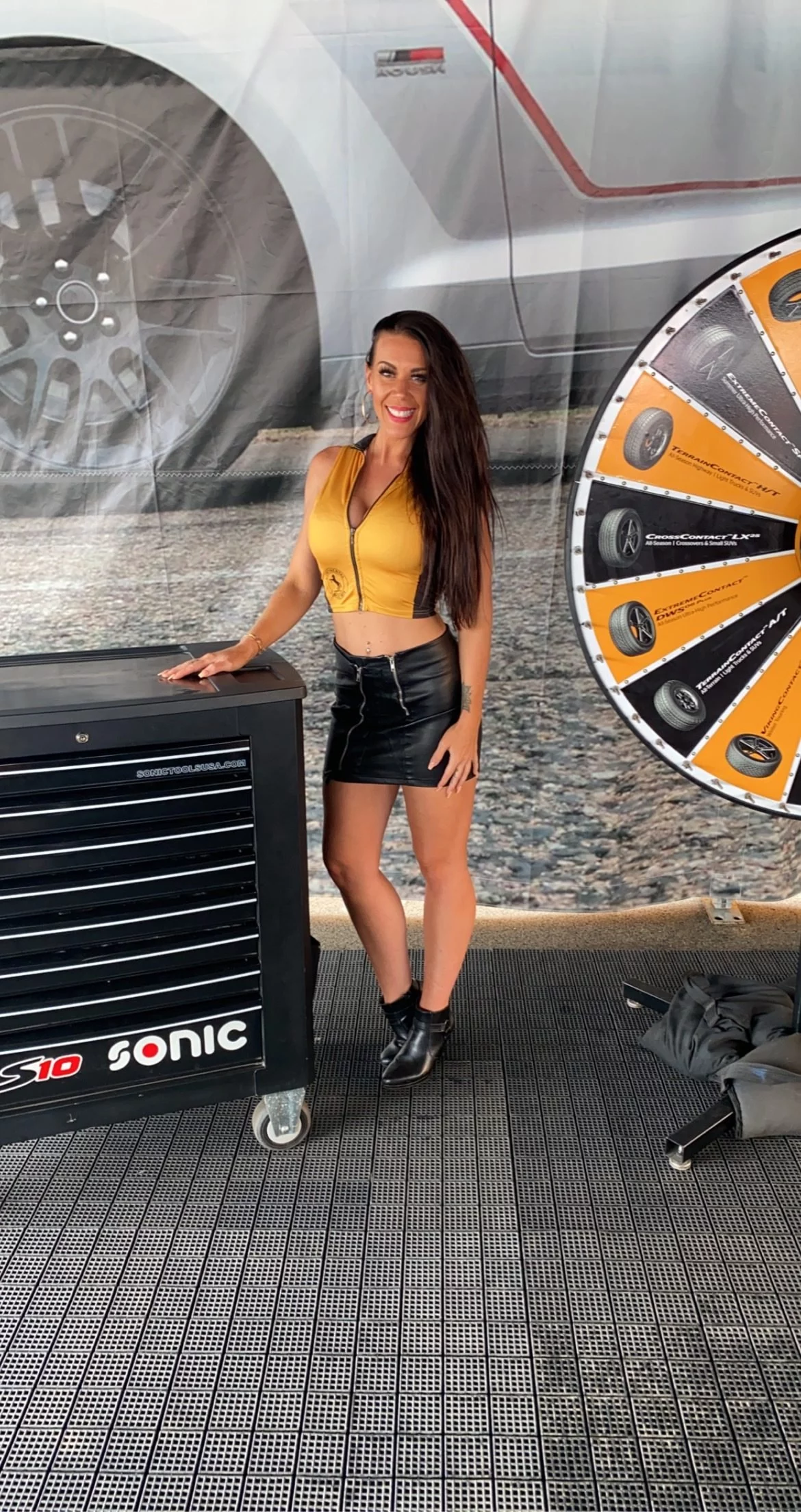 Photo of you working an event