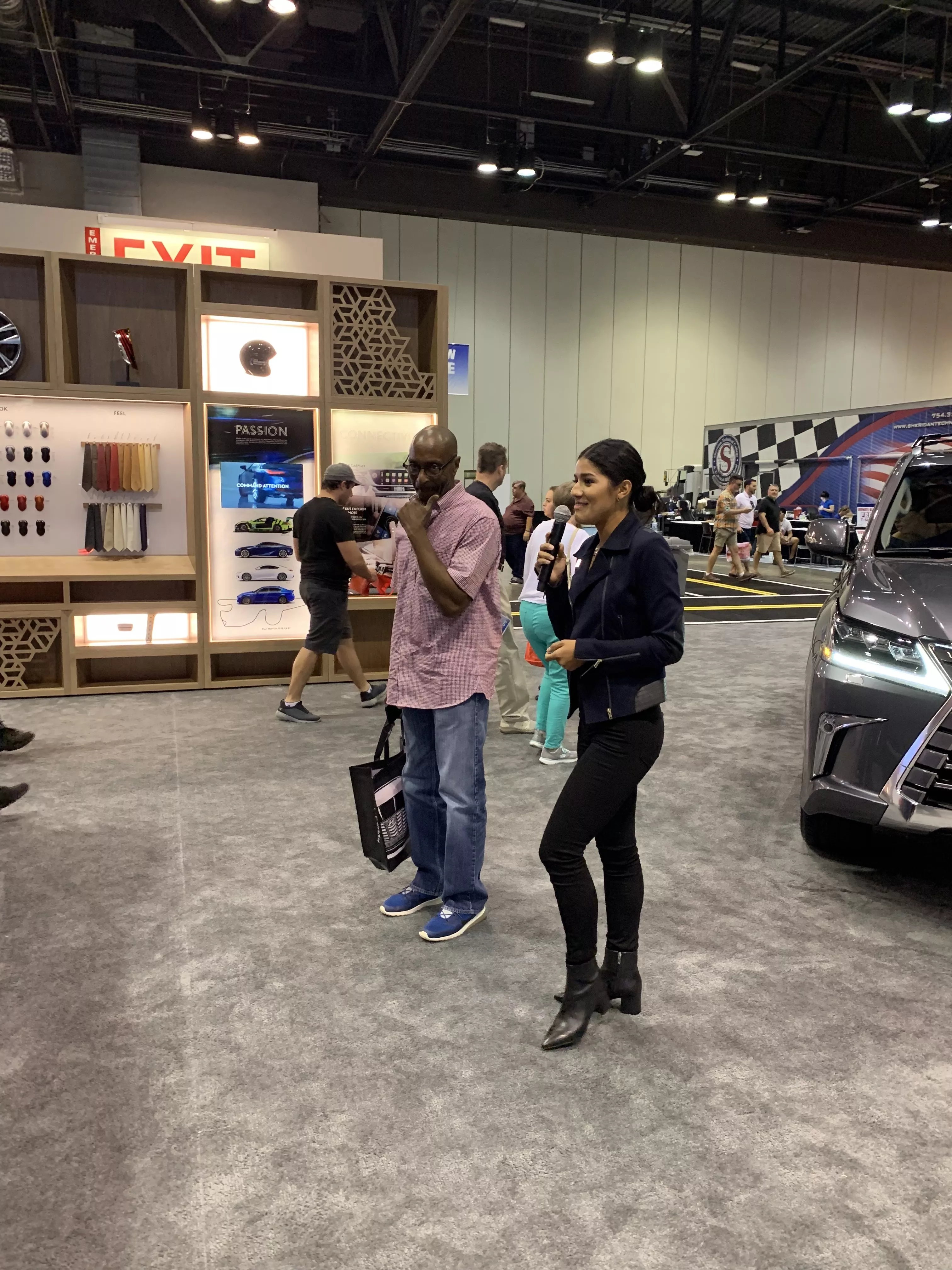 Photo of you working an event