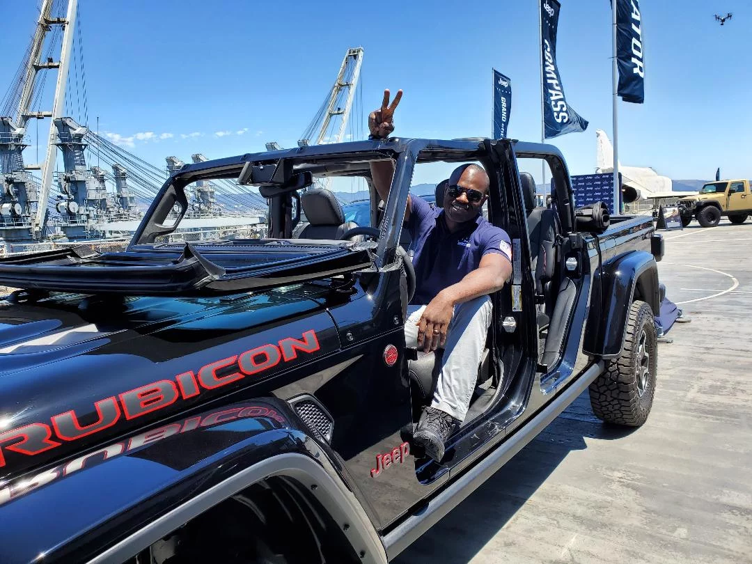 Photo of you working an event