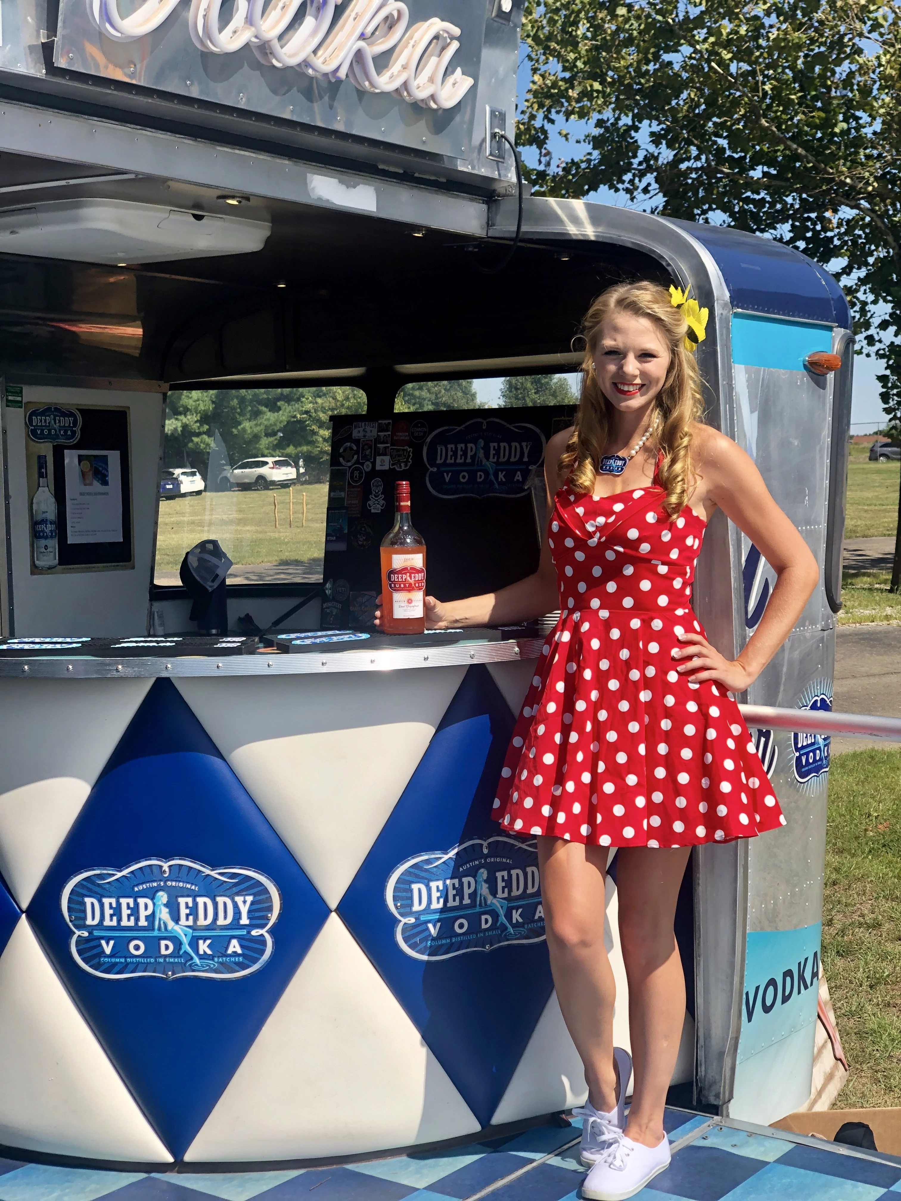 Photo of you working an event