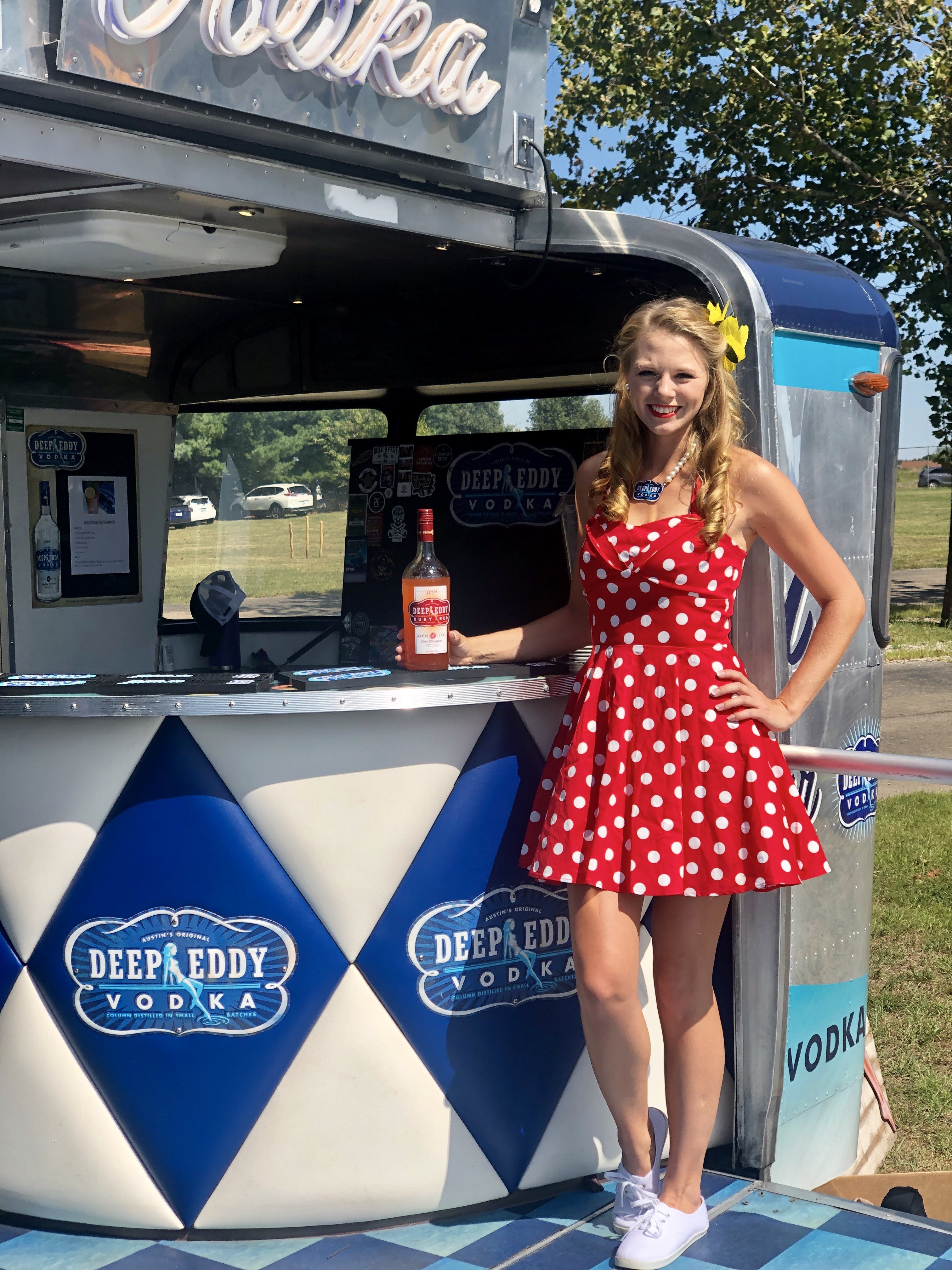 Photo of you working an event