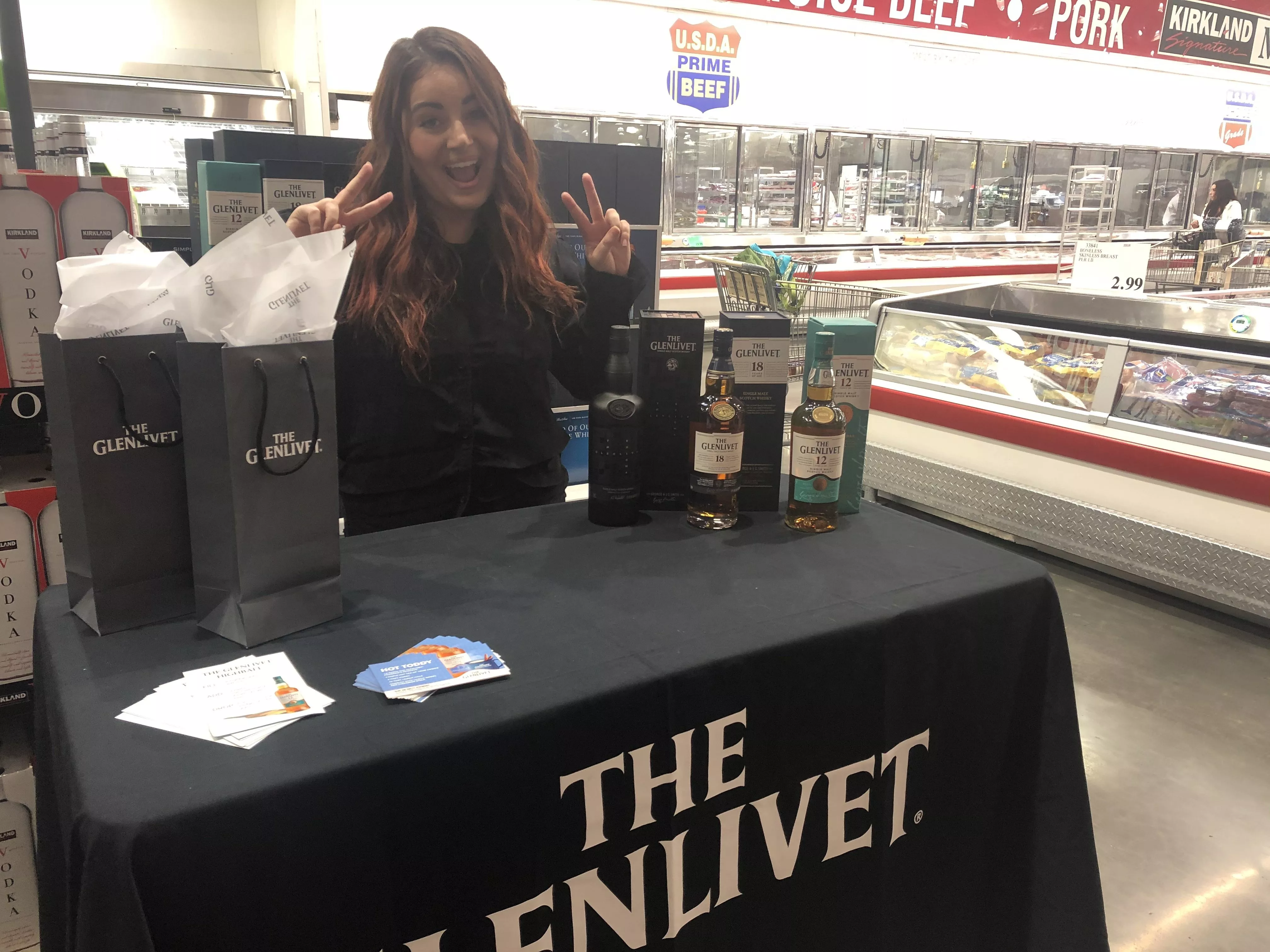 Photo of you working an event