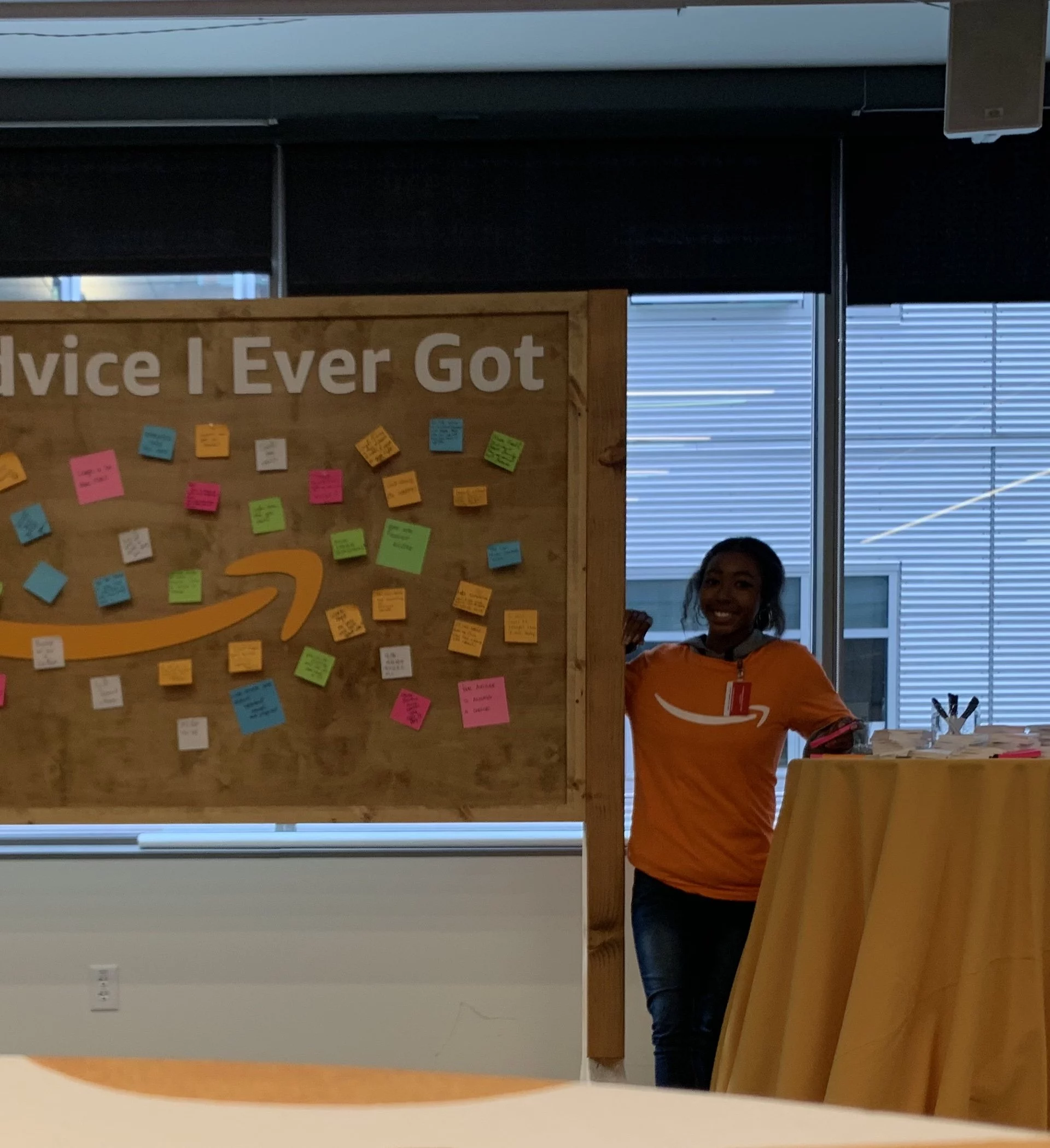 Photo of you working an event