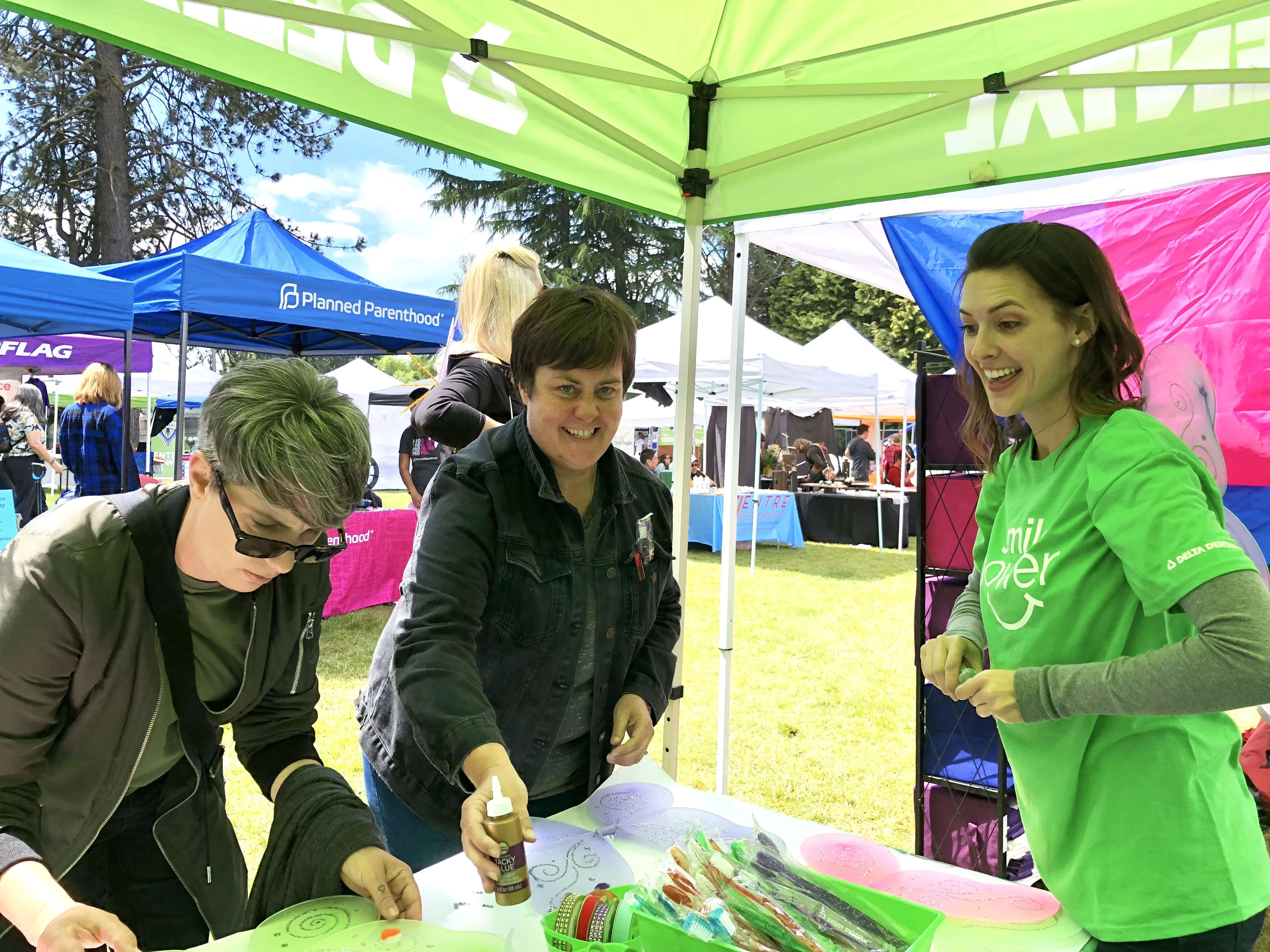 Photo of you working an event