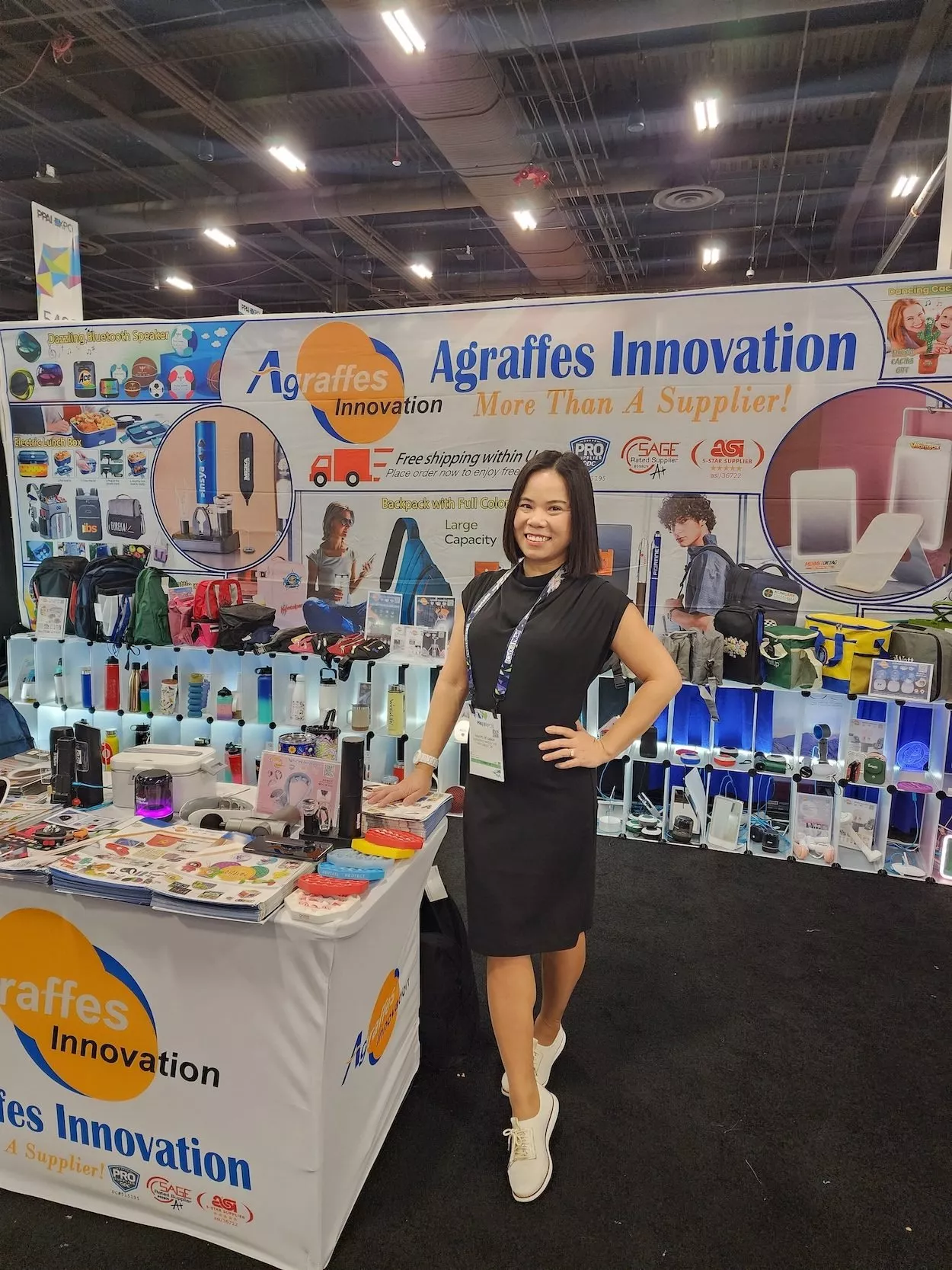 Photo of you working an event