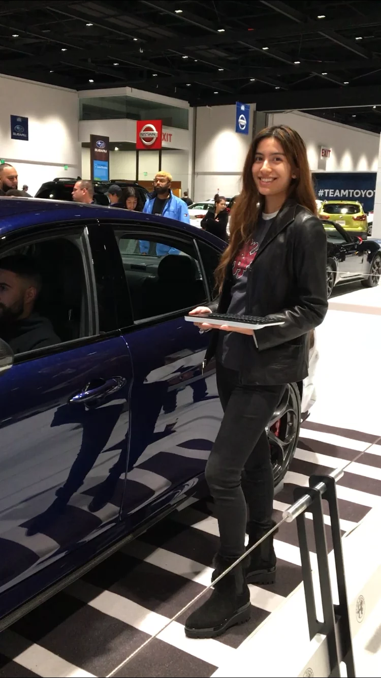 Photo of you working an event