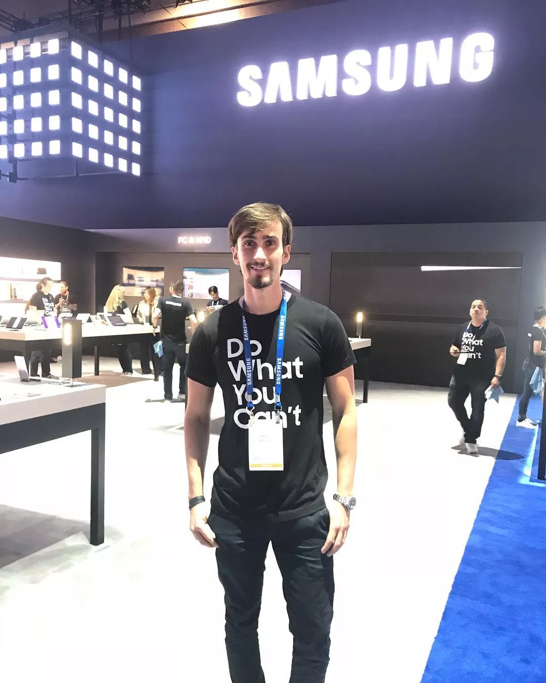 Photo of you working an event