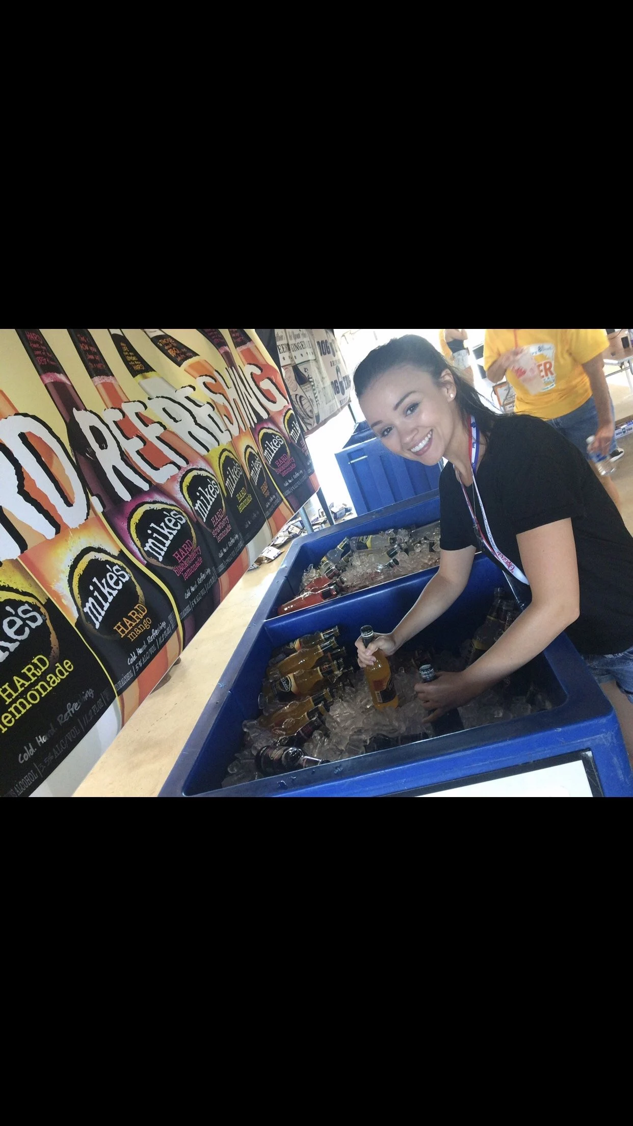 Photo of you working an event