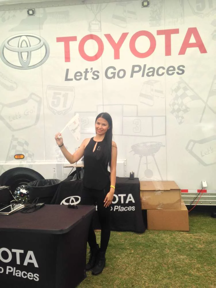 Photo of you working an event