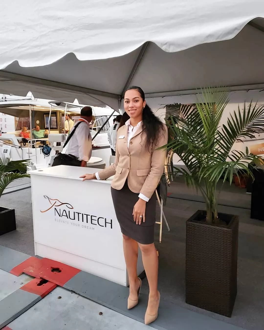 Photo of you working an event