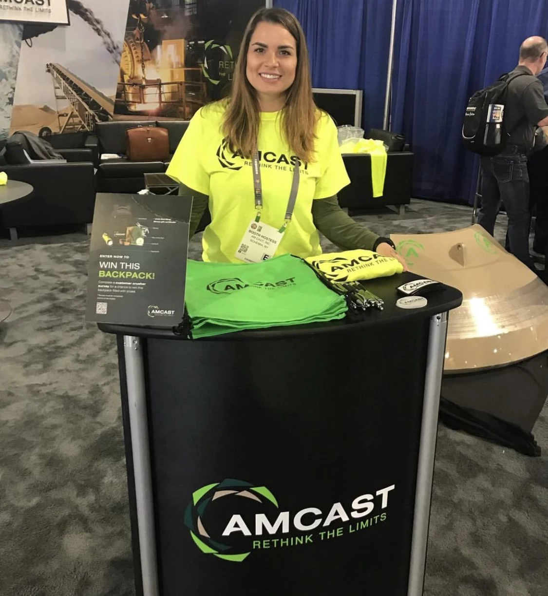 Photo of you working an event