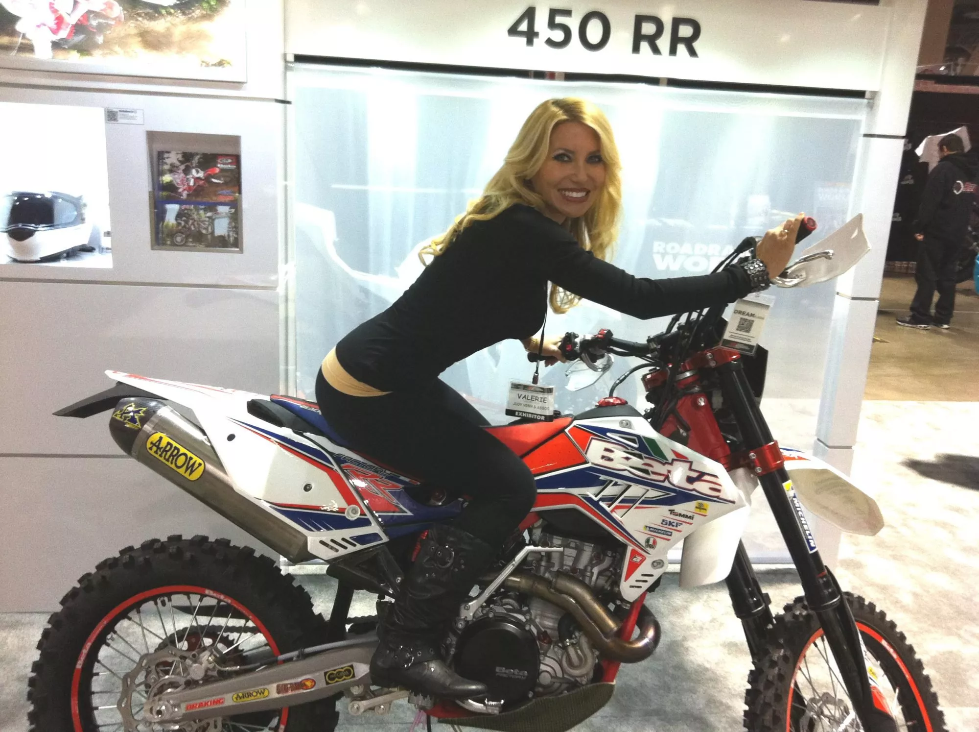 Photo of you working an event