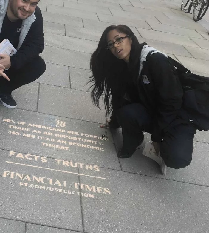 Photo of you working an event