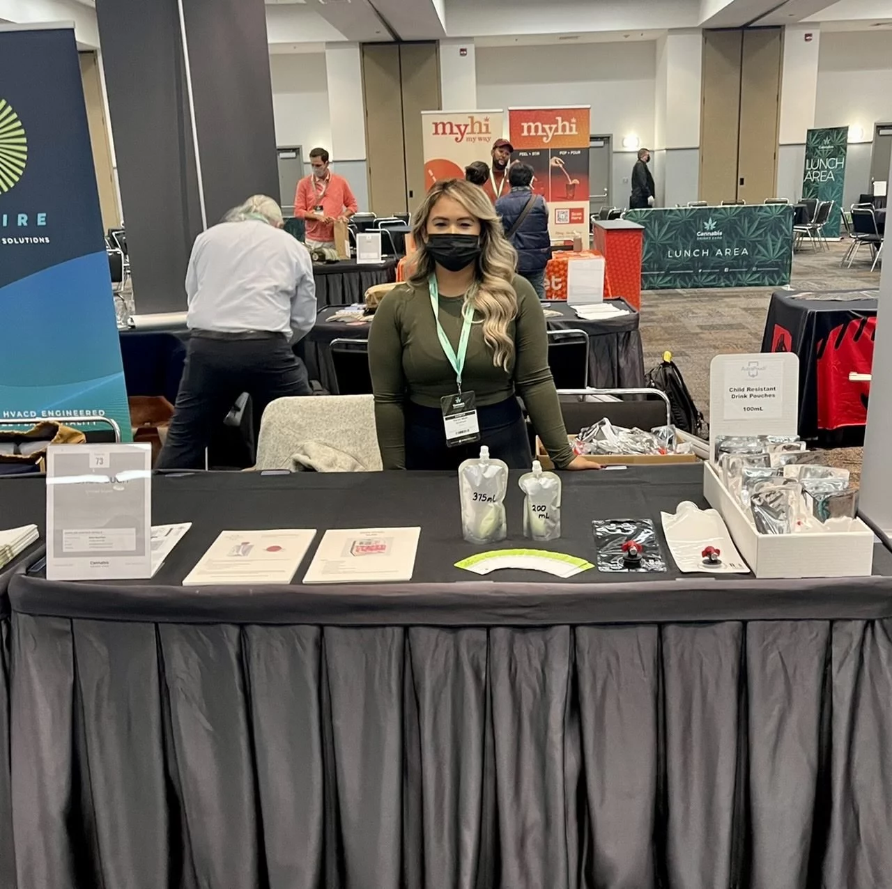 Photo of you working an event