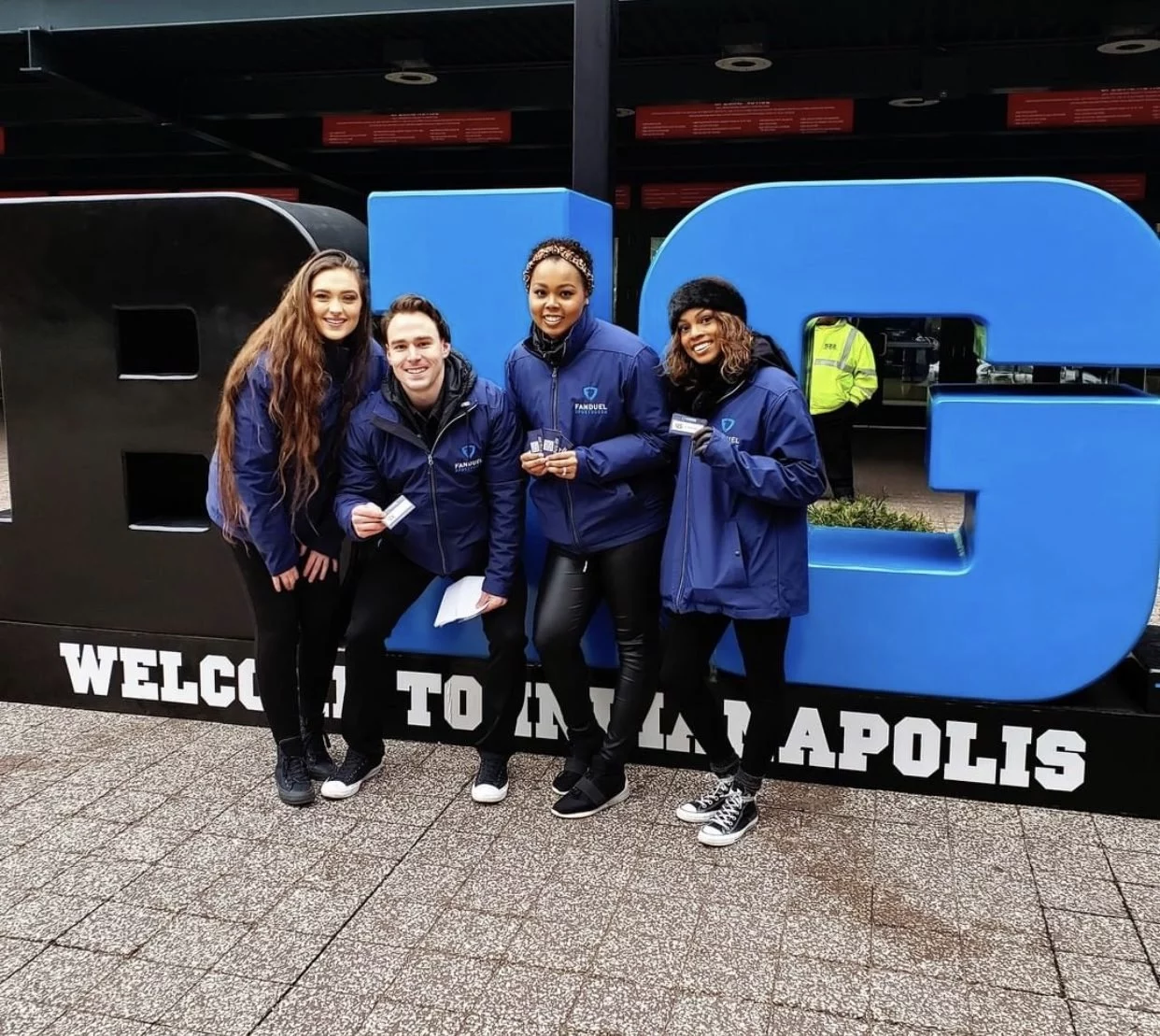 Photo of you working an event