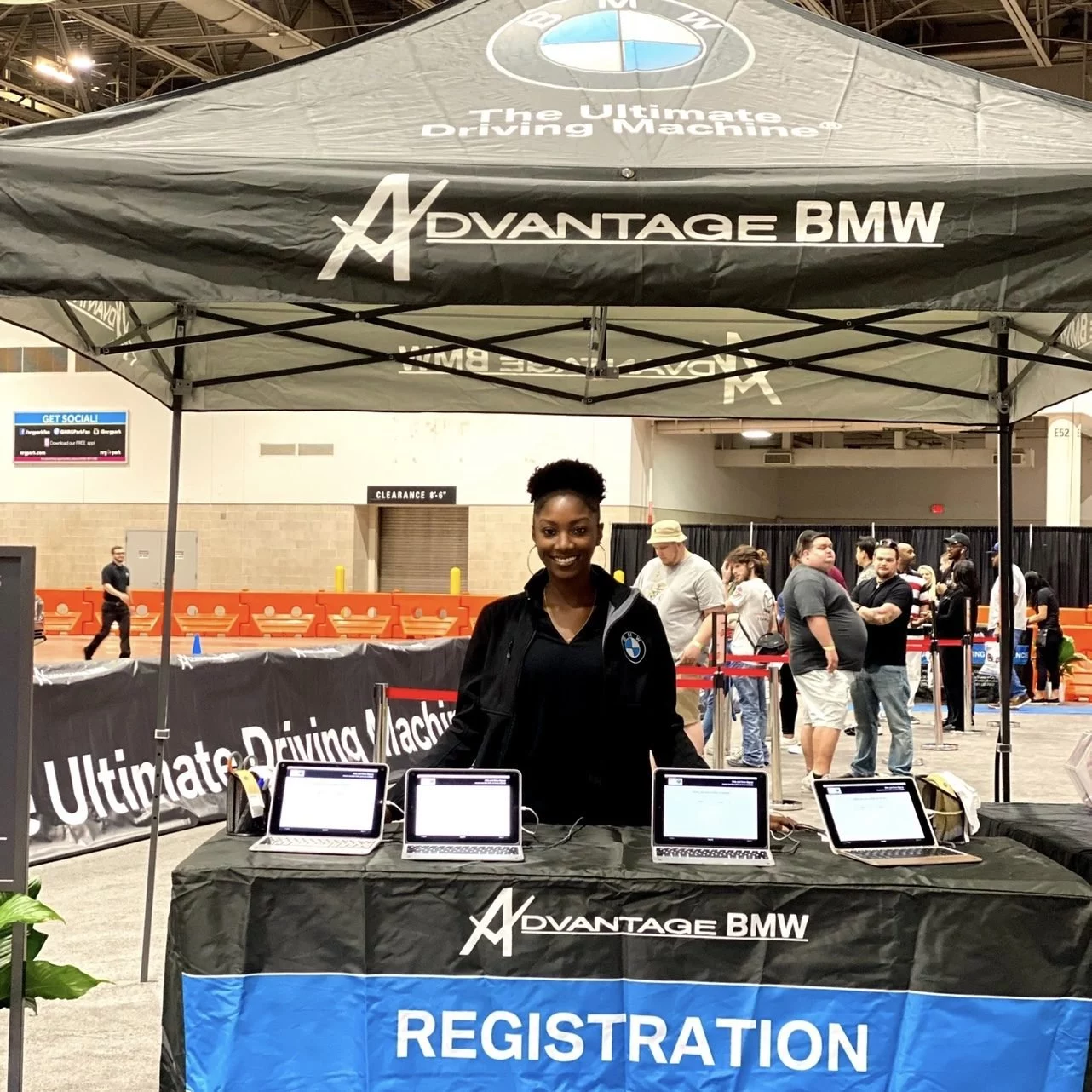 Photo of you working an event