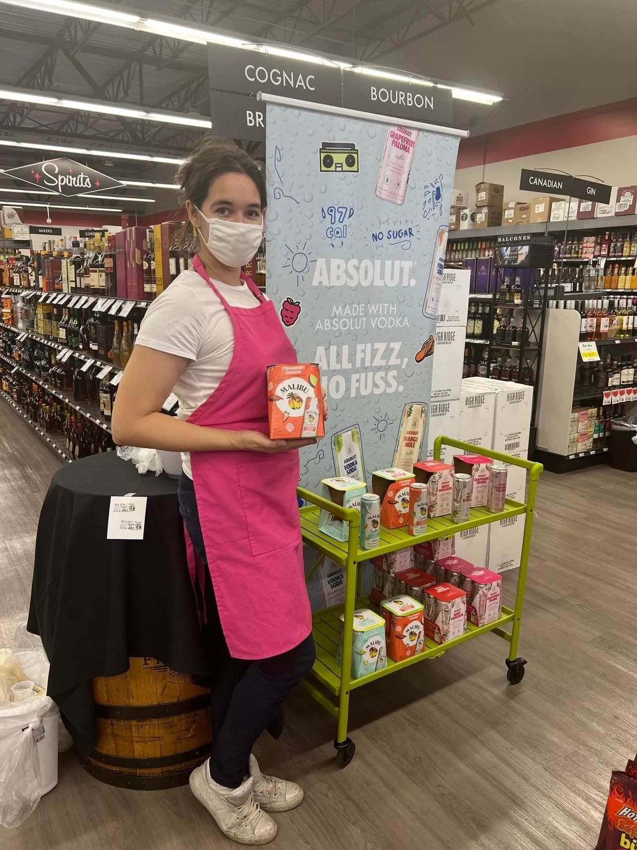 Photo of you working an event