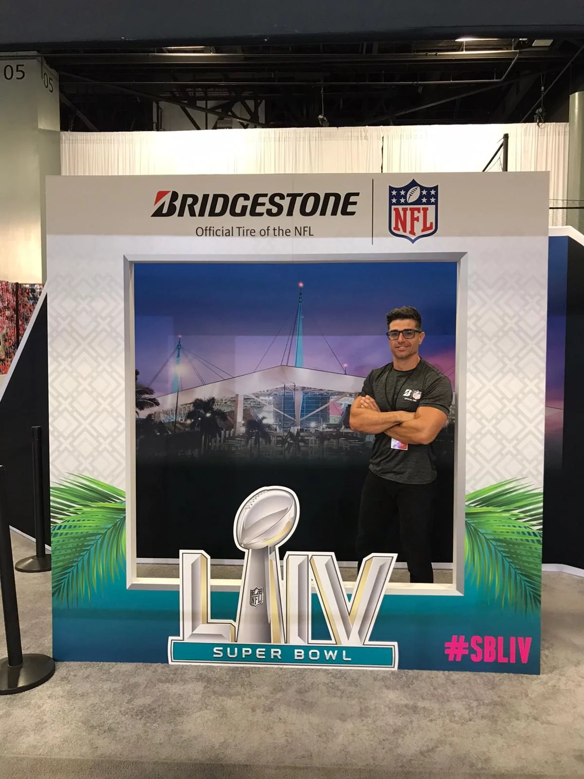 Photo of you working an event