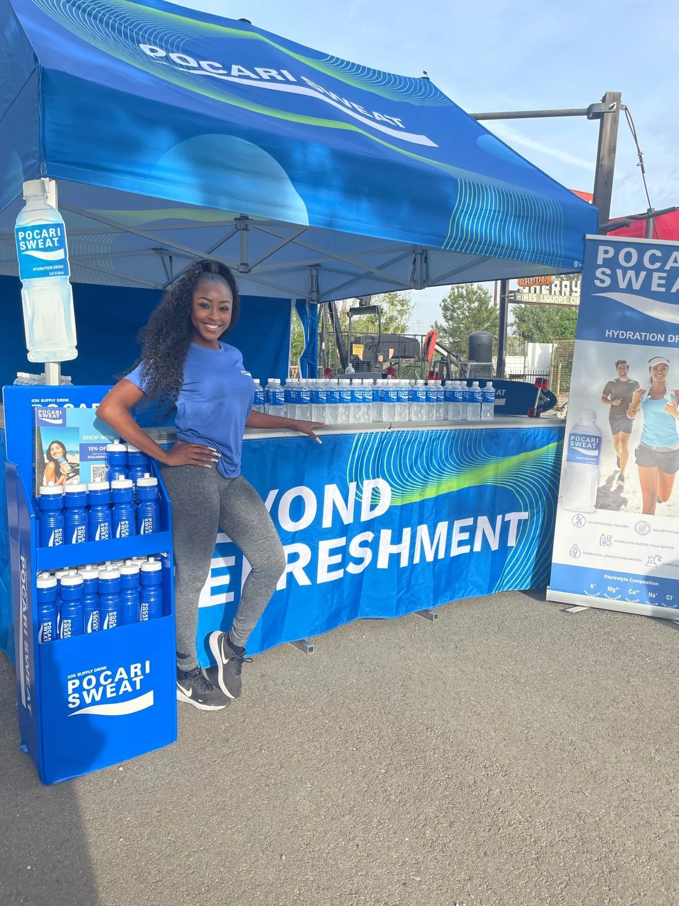 Photo of you working an event