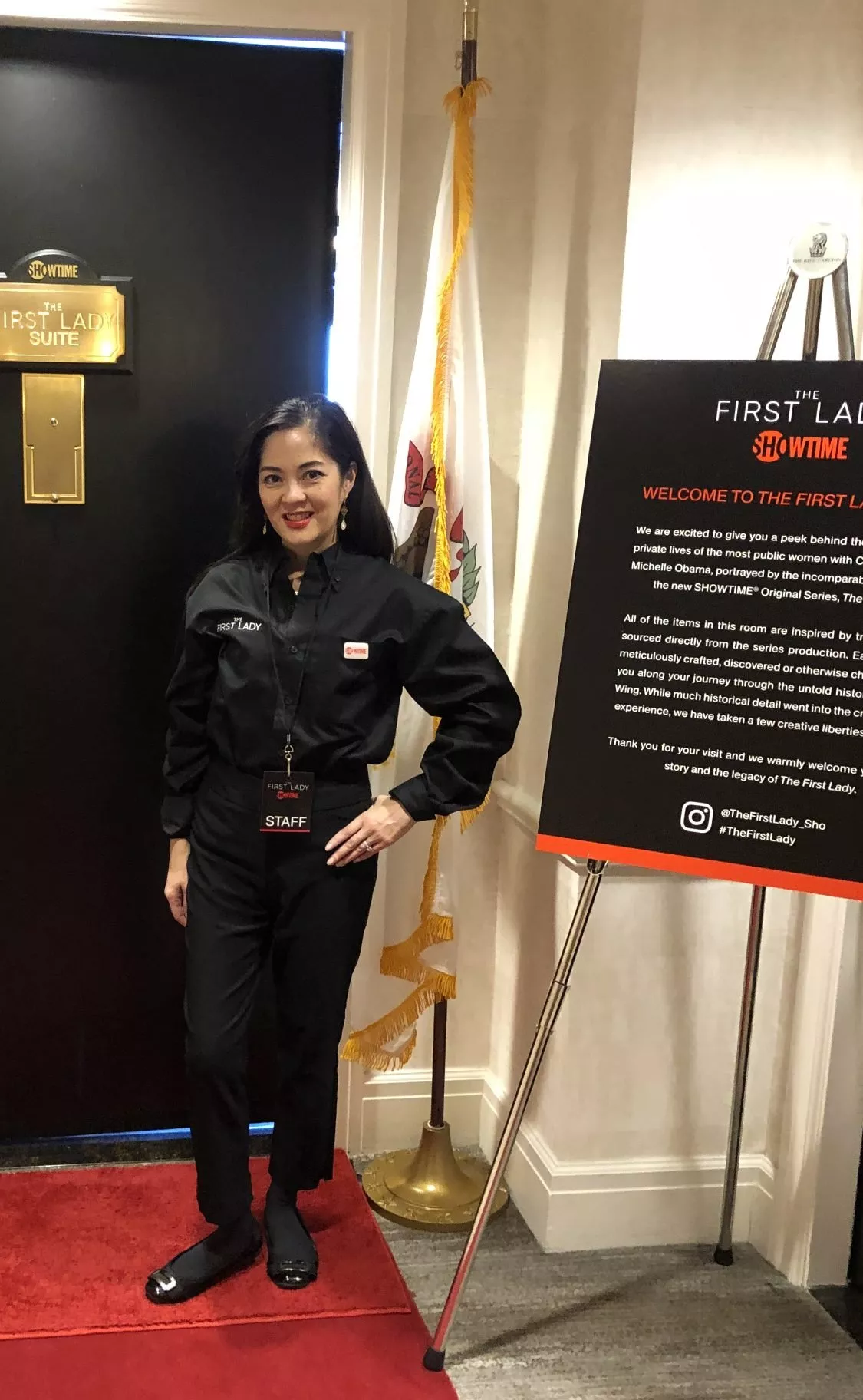 Photo of you working an event