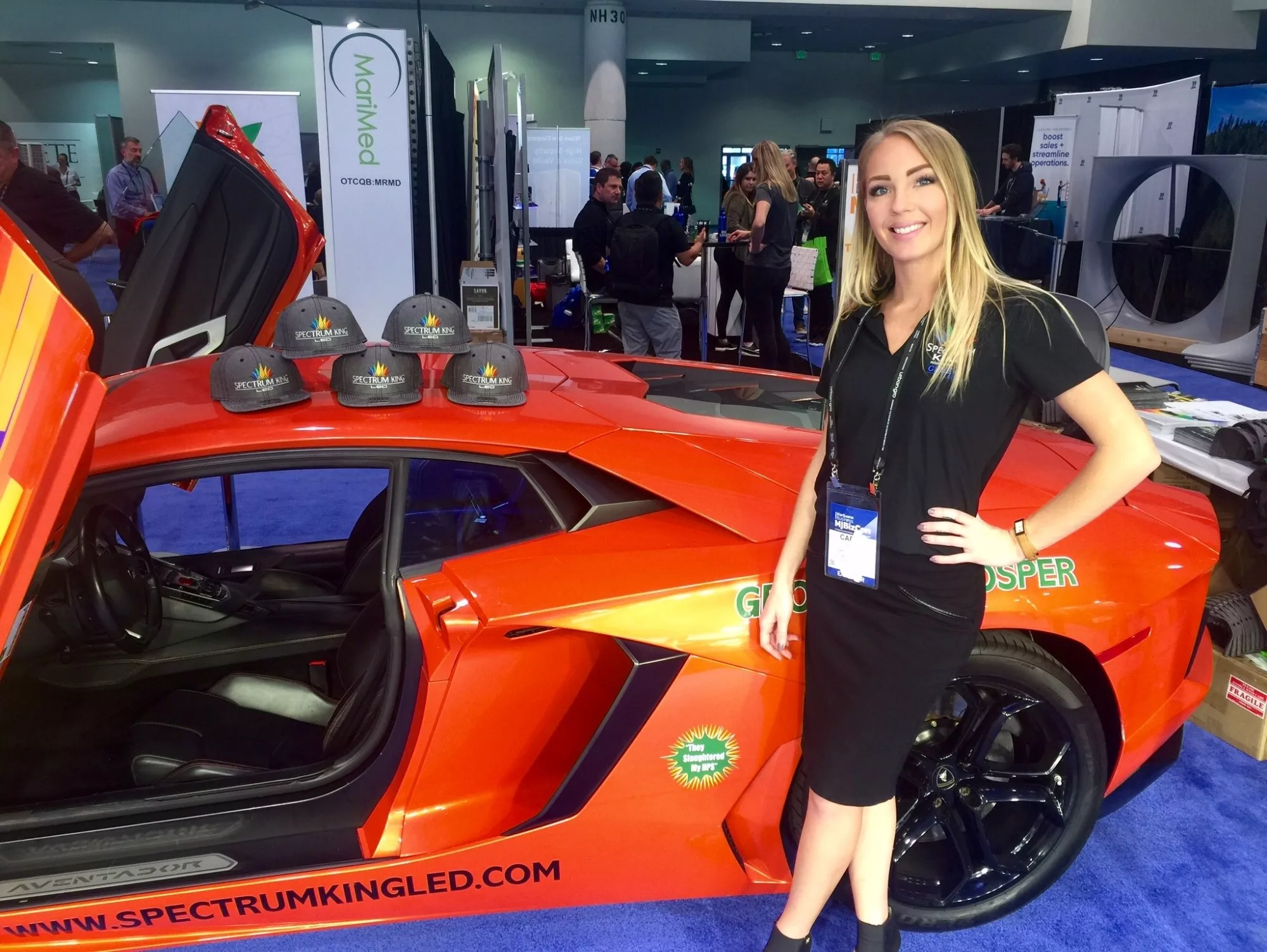 Photo of you working an event