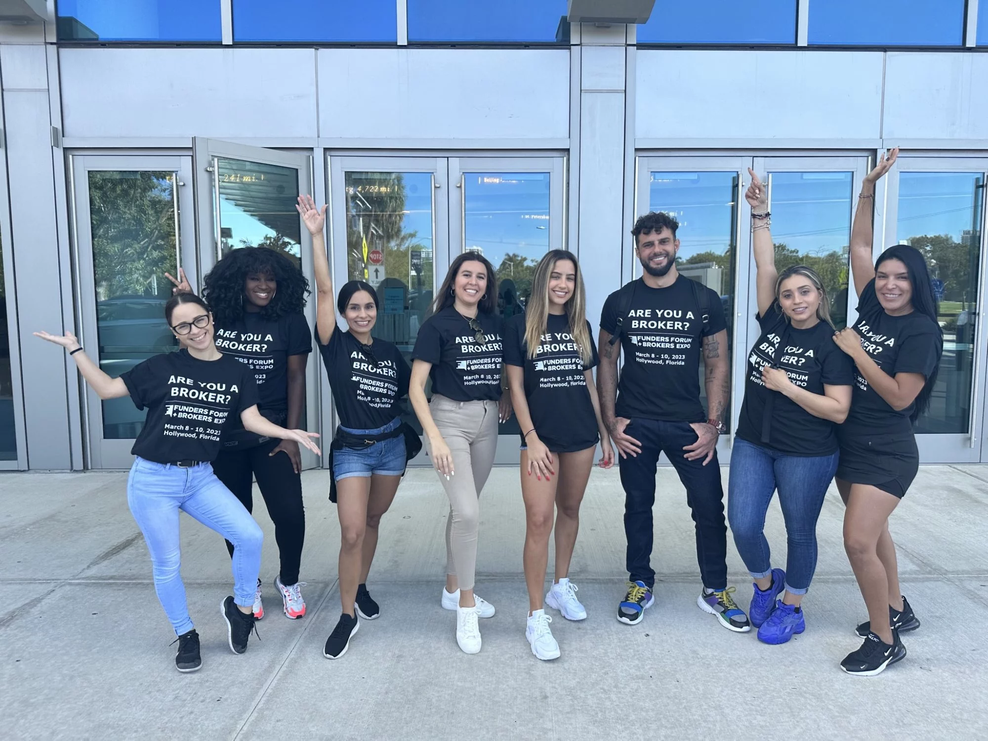 Photo of you working an event