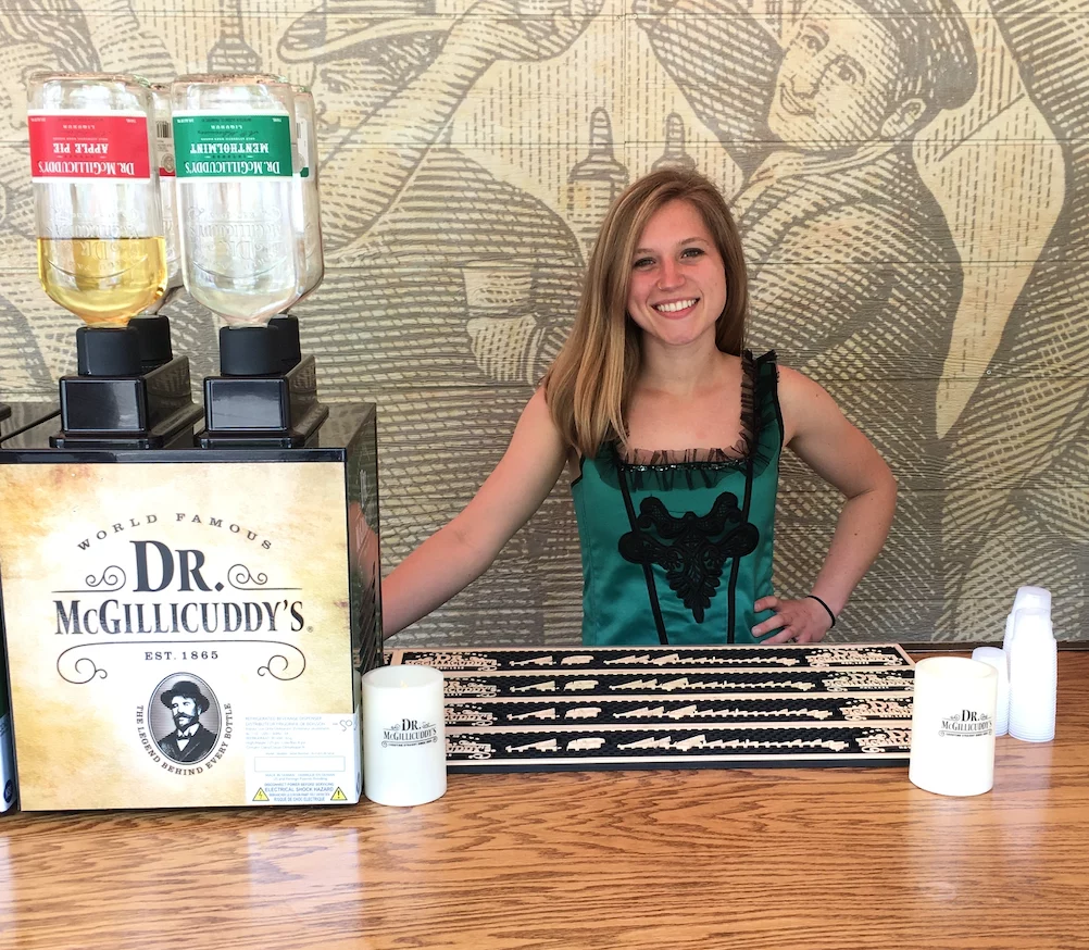 Photo of you working an event