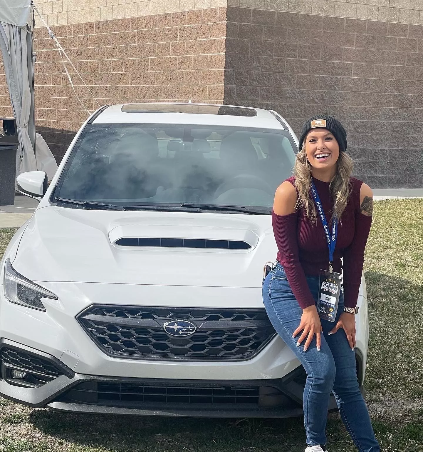 Photo of you working an event