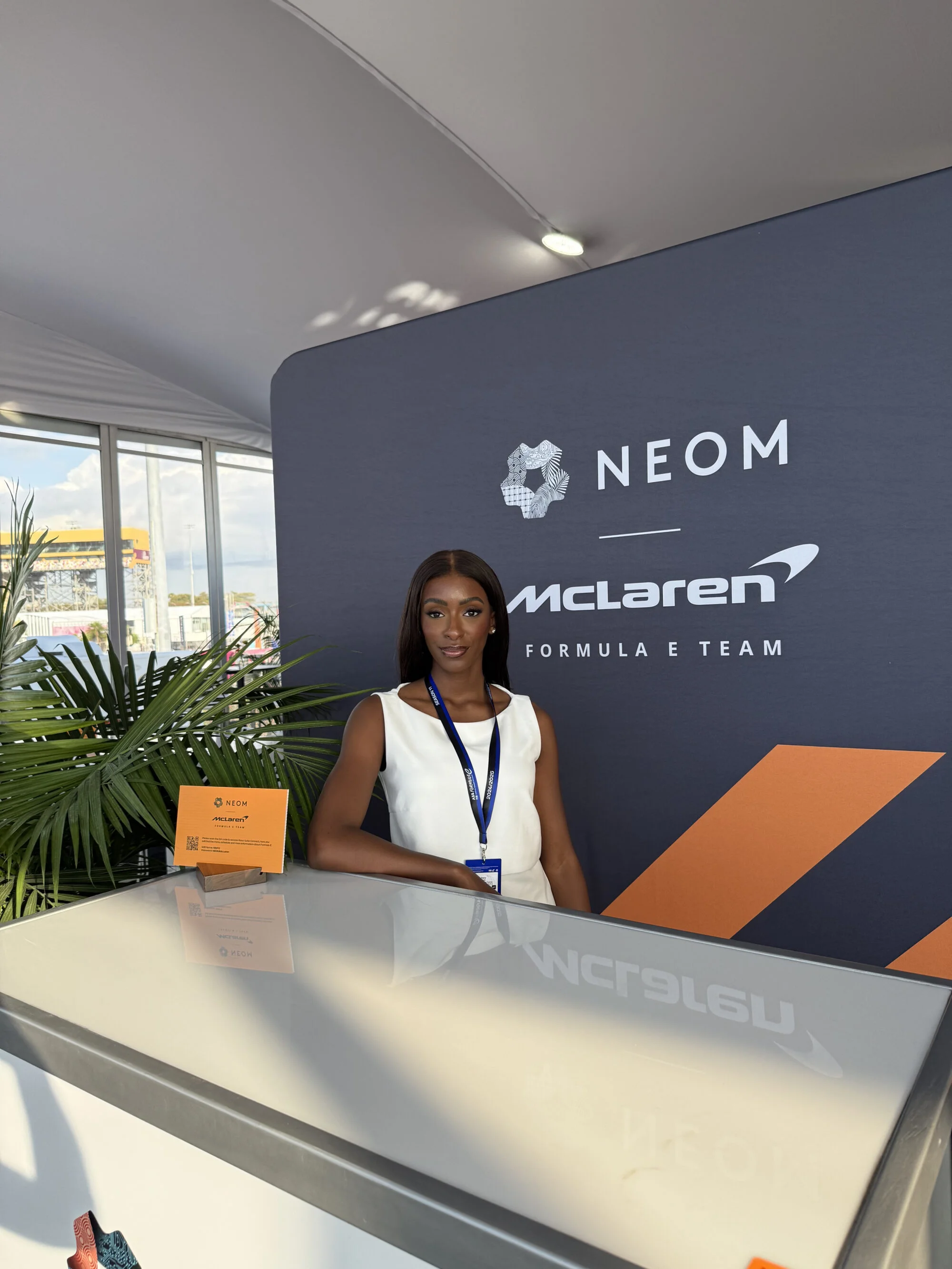 Photo of you working an event