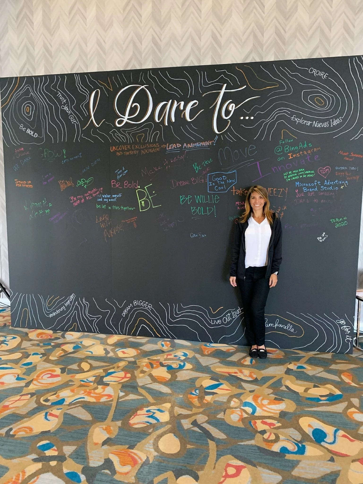 Photo of you working an event