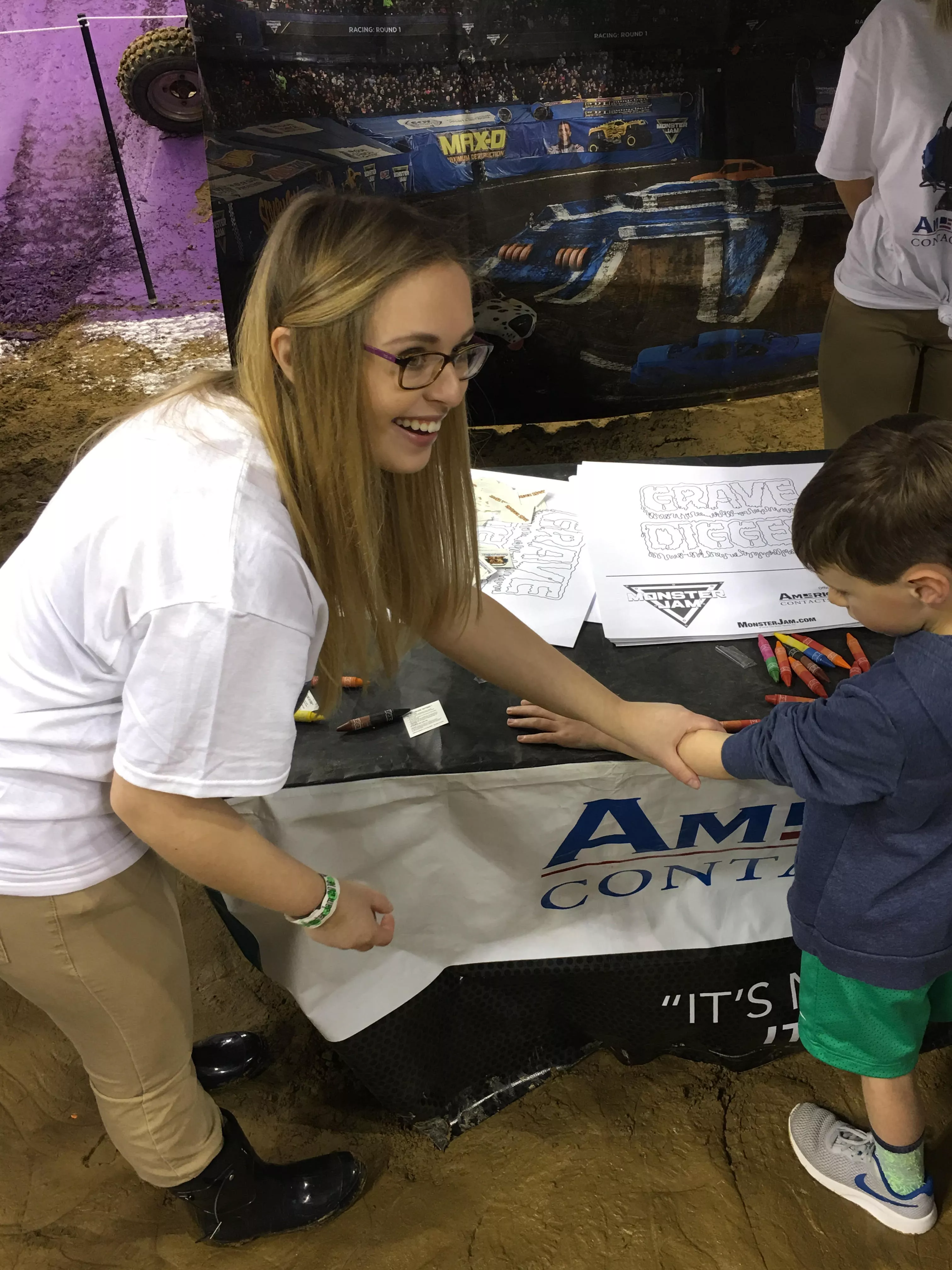 Photo of you working an event