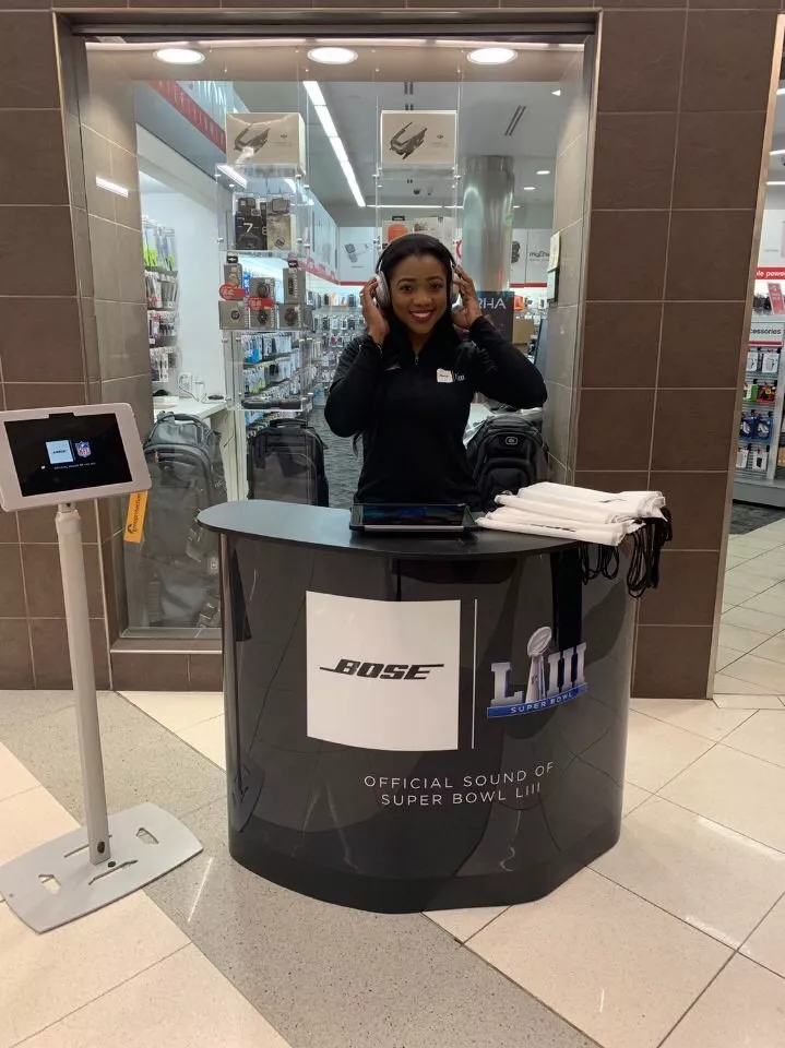 Photo of you working an event