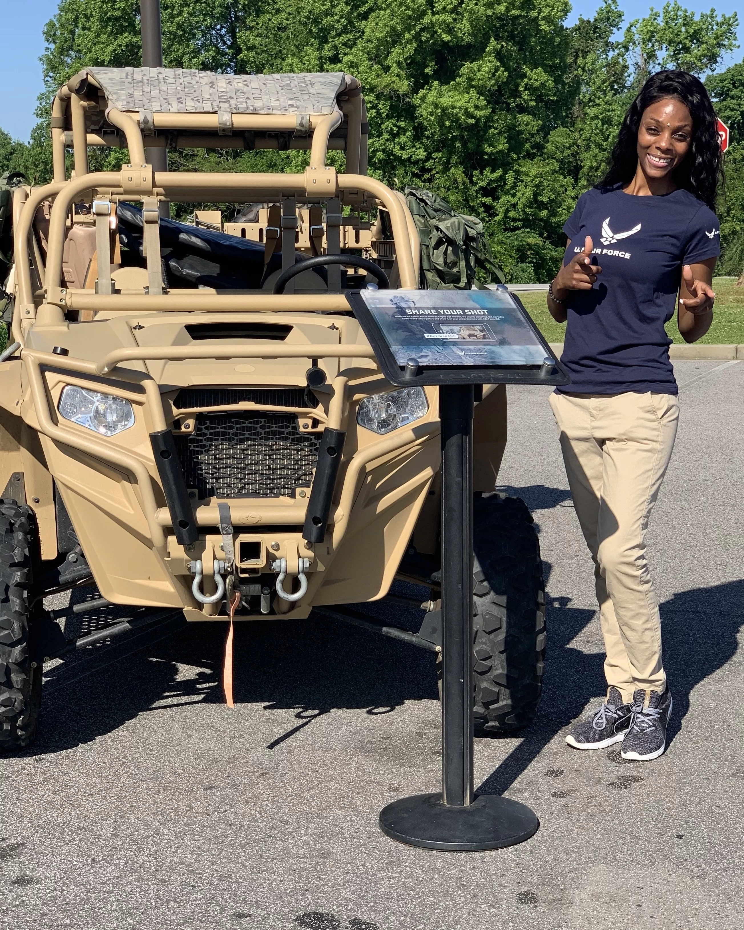 Photo of you working an event